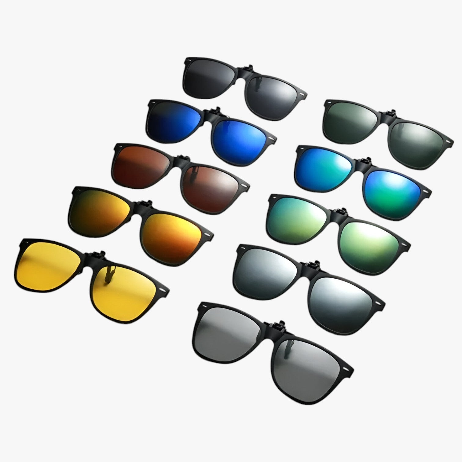 Archer | Occhiali da Guida Flip-Up Polarizzati – Visione Nitida Giorno e Notte - - mens sunglasses sun glasses Sunglasses sunglasses polarized men - Concept Palermo