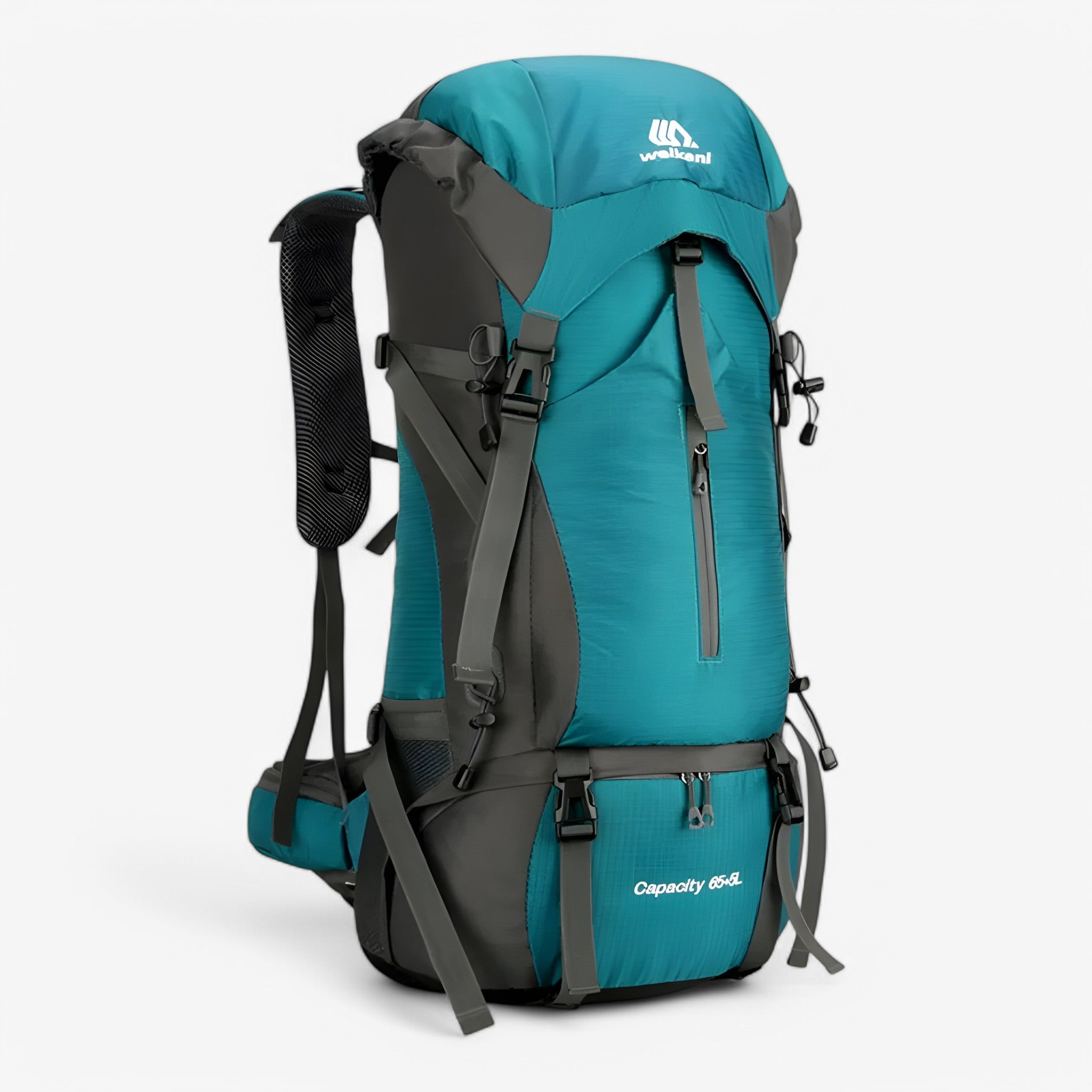 Zaino da campeggio in nylon da 70L con copertura antipioggia - - 70L backpack hiking backpacks travel backpacks - Concept Palermo