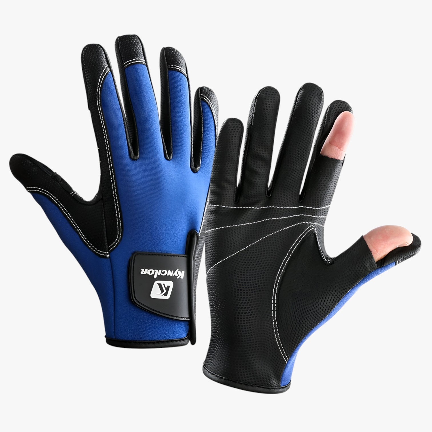 Robert | Guanti da pesca impermeabili per uomini - NUOVO BLU - gloves mens accessory - Concept Palermo