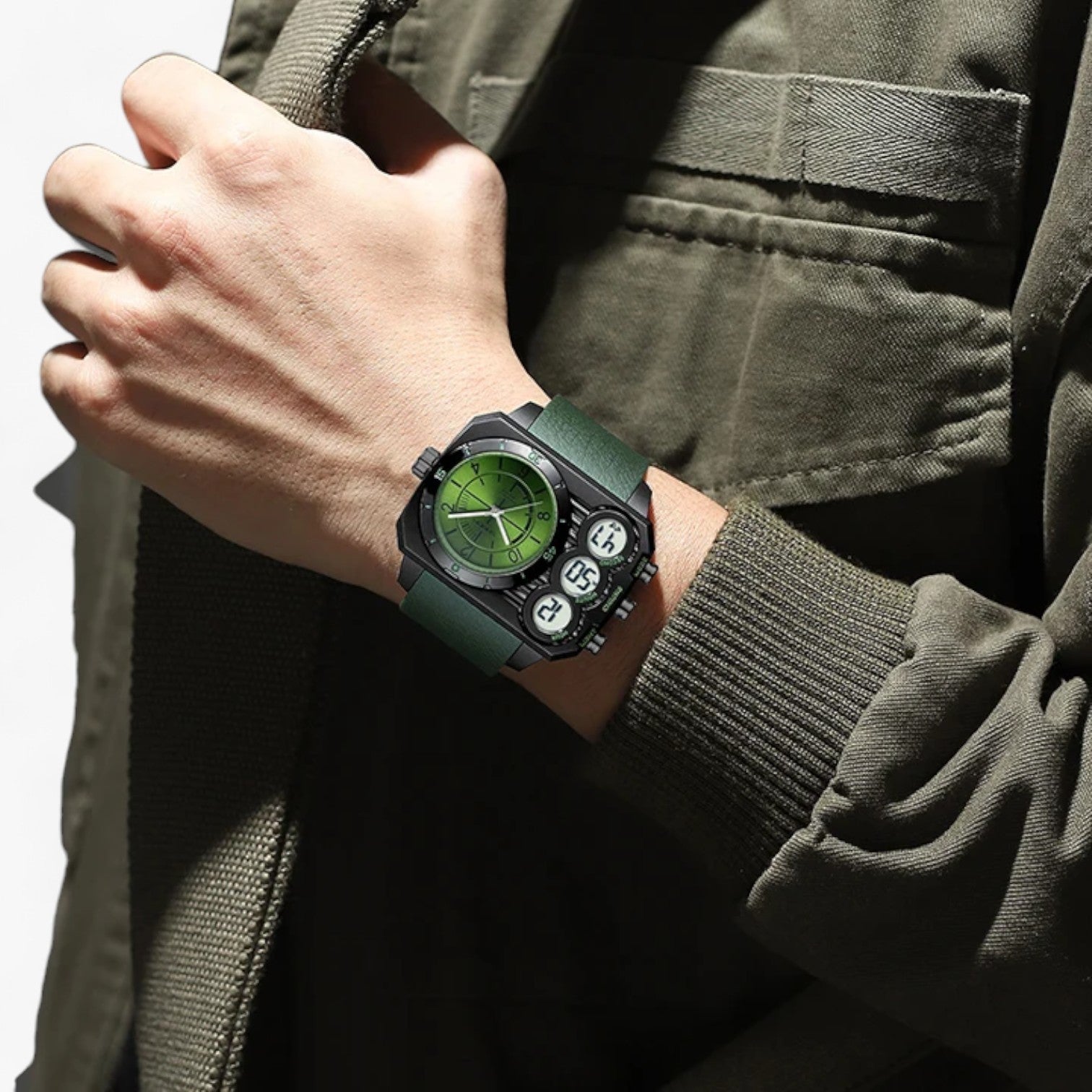 Zain | Orologio sportivo con doppio display - - watch watches WATCHES FOR MEN - Concept Palermo
