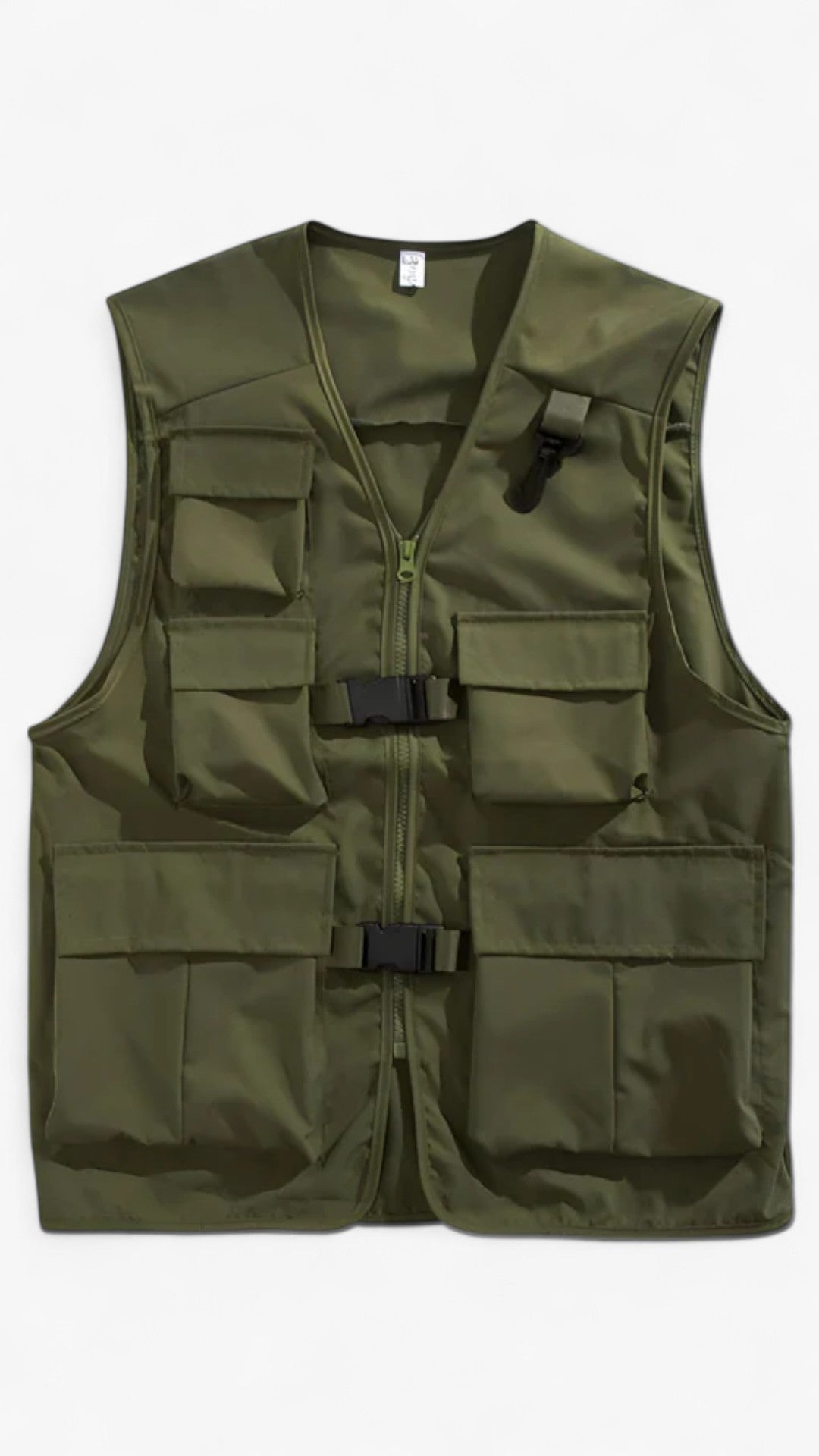 Fiadh | Gilet impermeabile per campeggio e pesca - verde braccio sottile - camping vest fishing vest vests - Concept Palermo