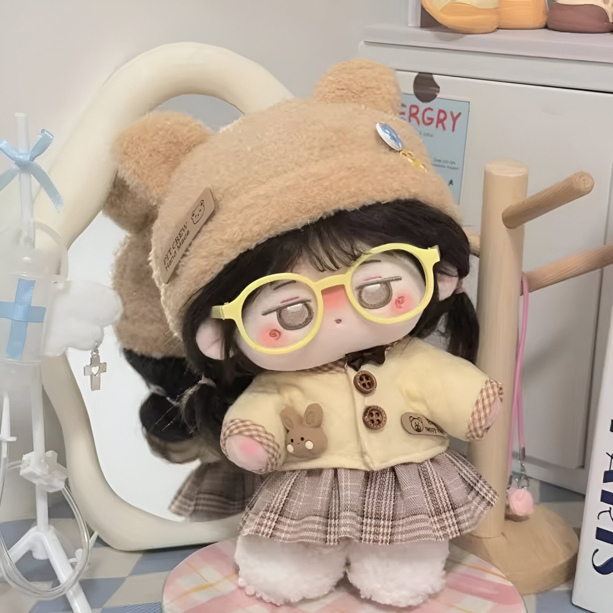 Bonnie | Carino orso di burro coniglio Set di abbigliamento (20 cm) - - - Concept Palermo