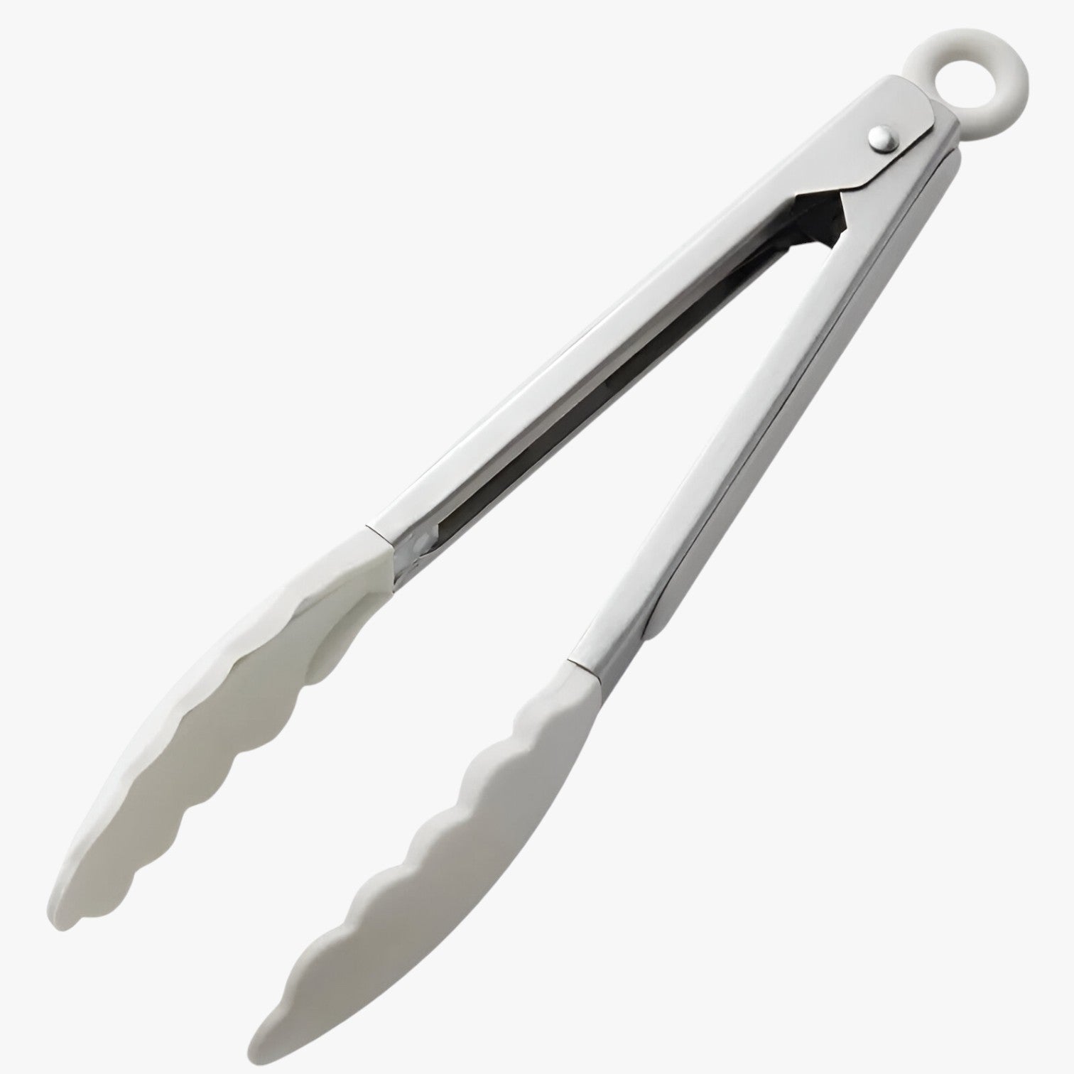 Levente | Pinza BBQ resistente al calore – Grip antigraffio - Clip per alimenti bianca - Kitchen kitchen accessory kitchen tools - Concept Palermo