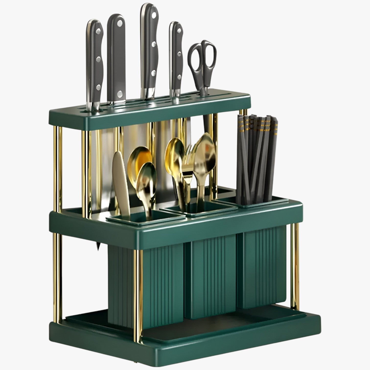 Emmelyn | Organizer da cucina salvaspazio – Tieni il tuo piano di lavoro ordinato - - Kitchen kitchen accessory kitchen tools kitchen utensil - Concept Palermo