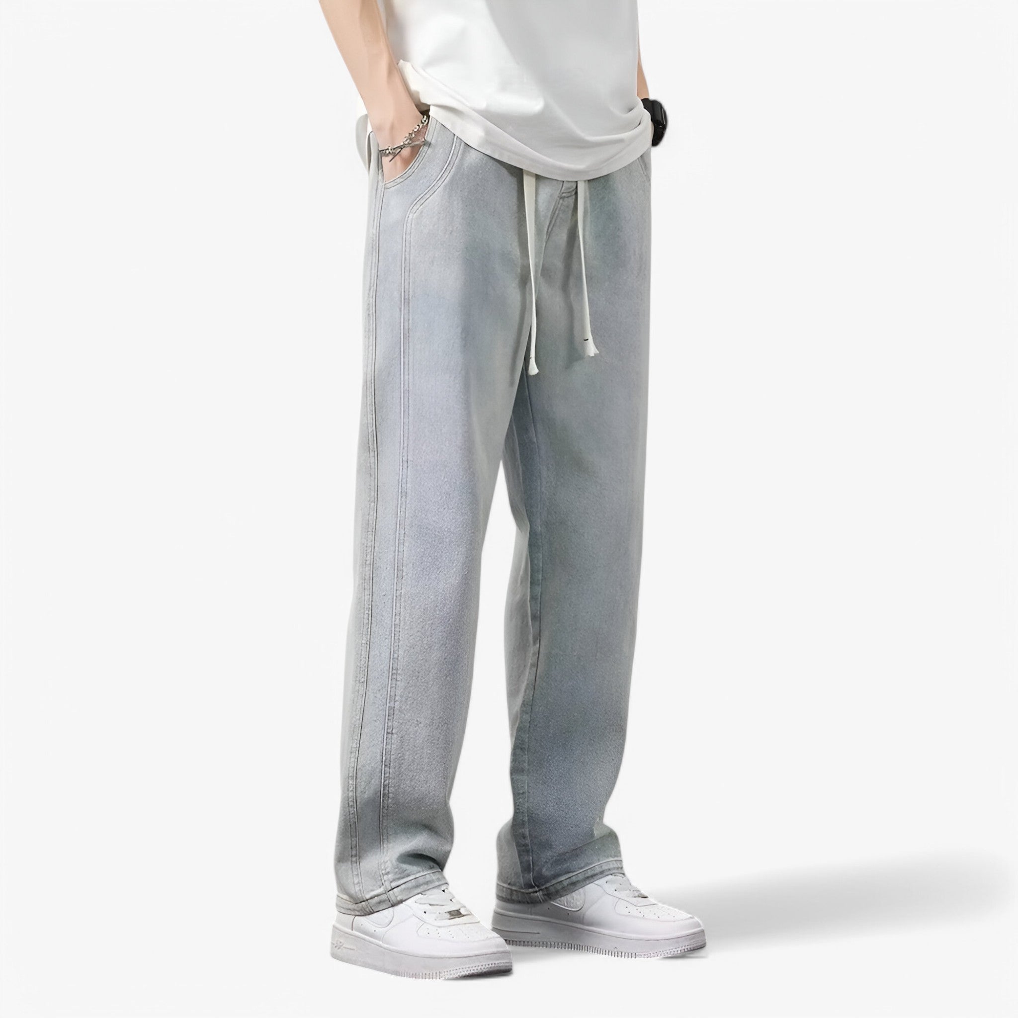 Jace | Pantaloni in denim - Trendy e comodi - - - Concept Palermo