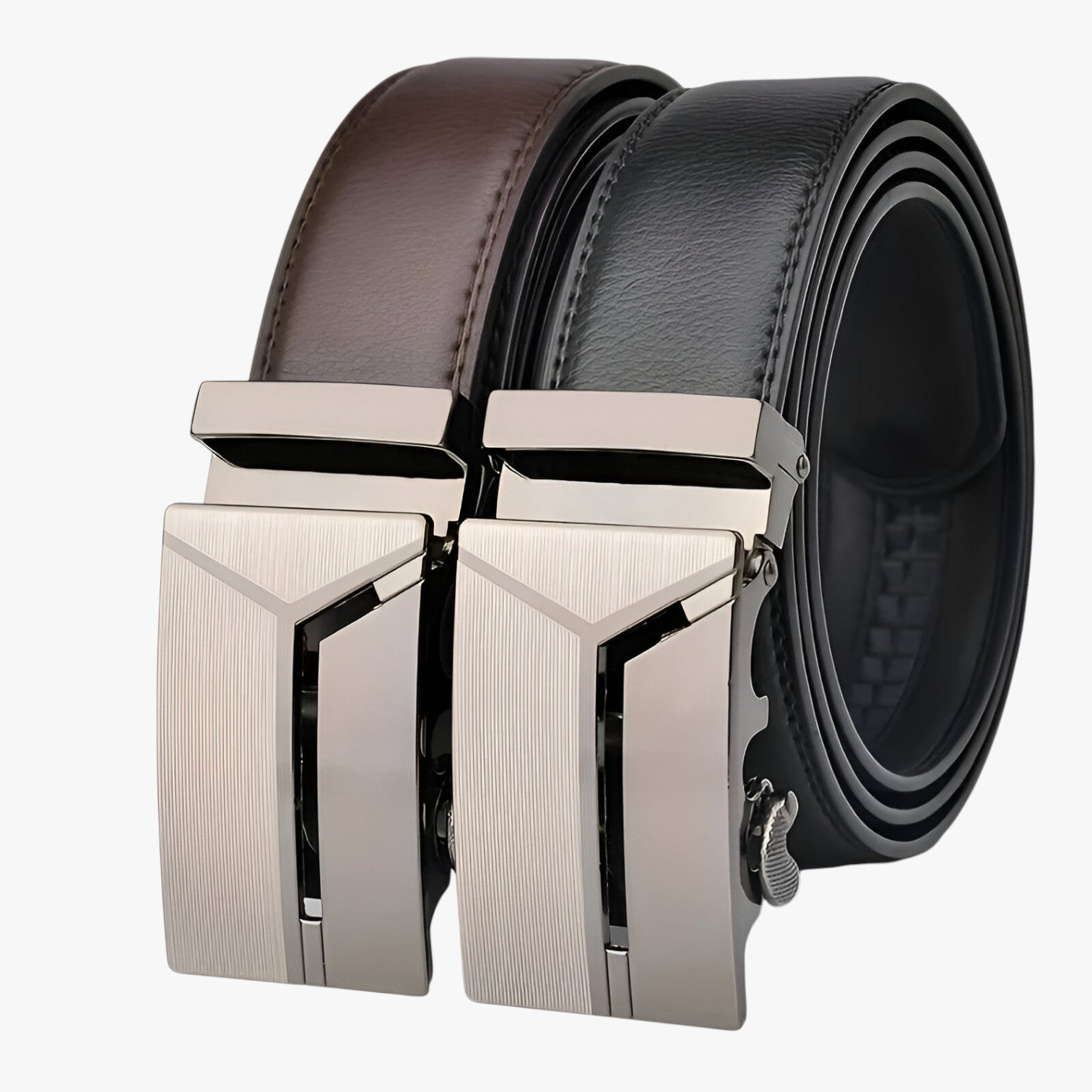 Adonis | Cintura in morbida pelle con fibbia automatica - - Belts belts for men Mens belt - Concept Palermo