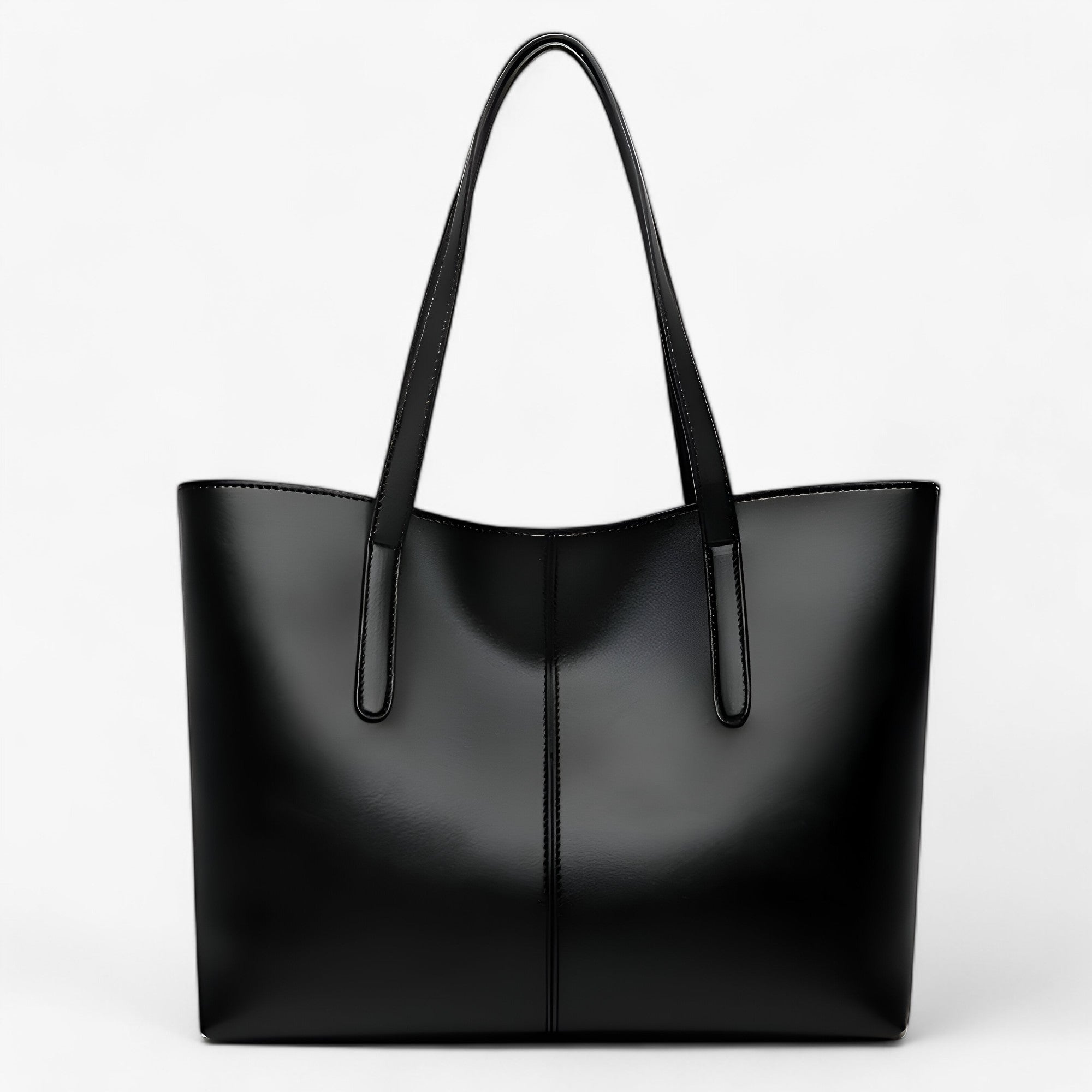 Gwen | La tua borsa da donna – Spazio e qualità in pelle PU - Nero - Shoulder Bags WOMEN Women's shoulder bag - Concept Palermo