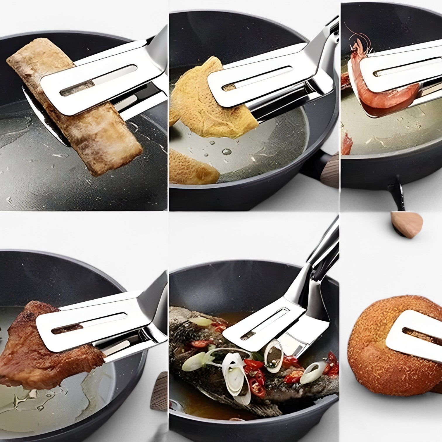 Alfie | Spatola in acciaio inox - antiscivolo e versatile per una grigliatura perfetta - - Home Kitchen kitchen tools - Concept Palermo