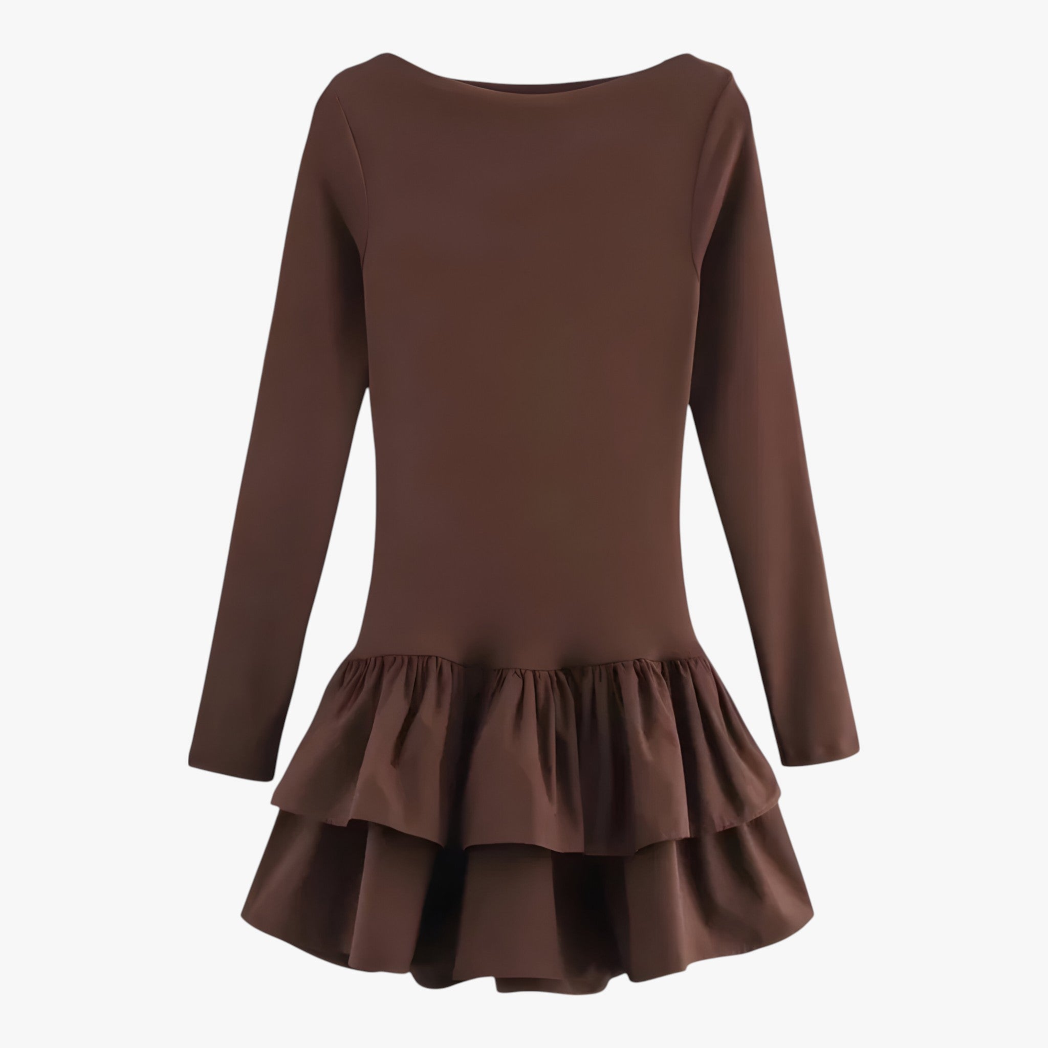 Celeste | Mini abito a maniche lunghe - Tendenza e stile - - - Concept Palermo