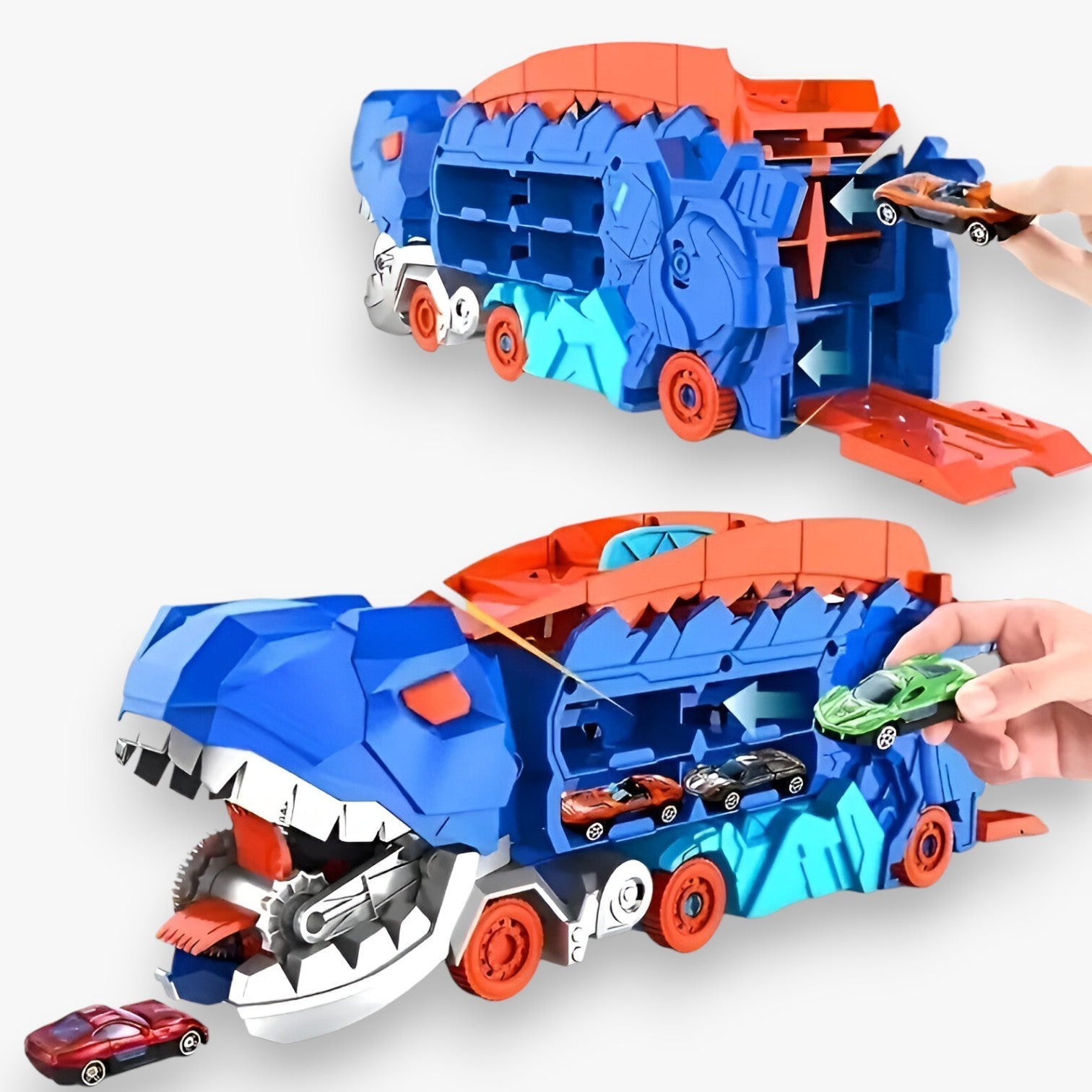 Camion Dinosaurio - Giocattolo Pieghevole Trasformabile - - toys toys & gifts toys for kids - Concept Palermo