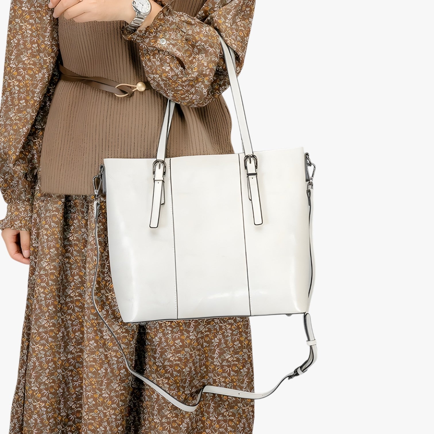 Kayla | Borsa in pelle elegante - Spaziosa, comoda e perfetta per il lavoro - - Bags handbags women bags - Concept Palermo