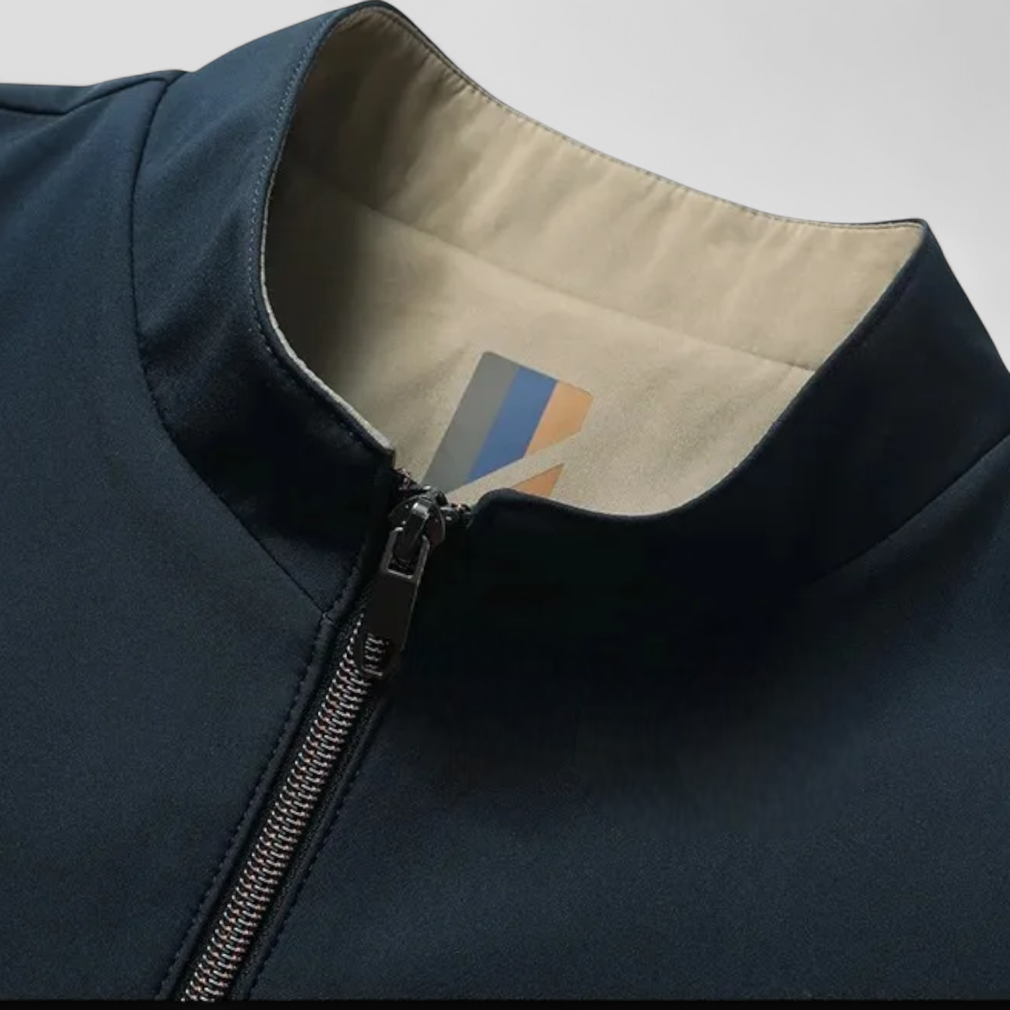Giacca da Uomo Casual per Primavera e Autunno - - abbigliamento casual abbigliamento stagionale giacca alta qualità giacca autunno giacca collo stand giacca elegante giacca primavera giacca uomo giacca versatile - Concept Palermo