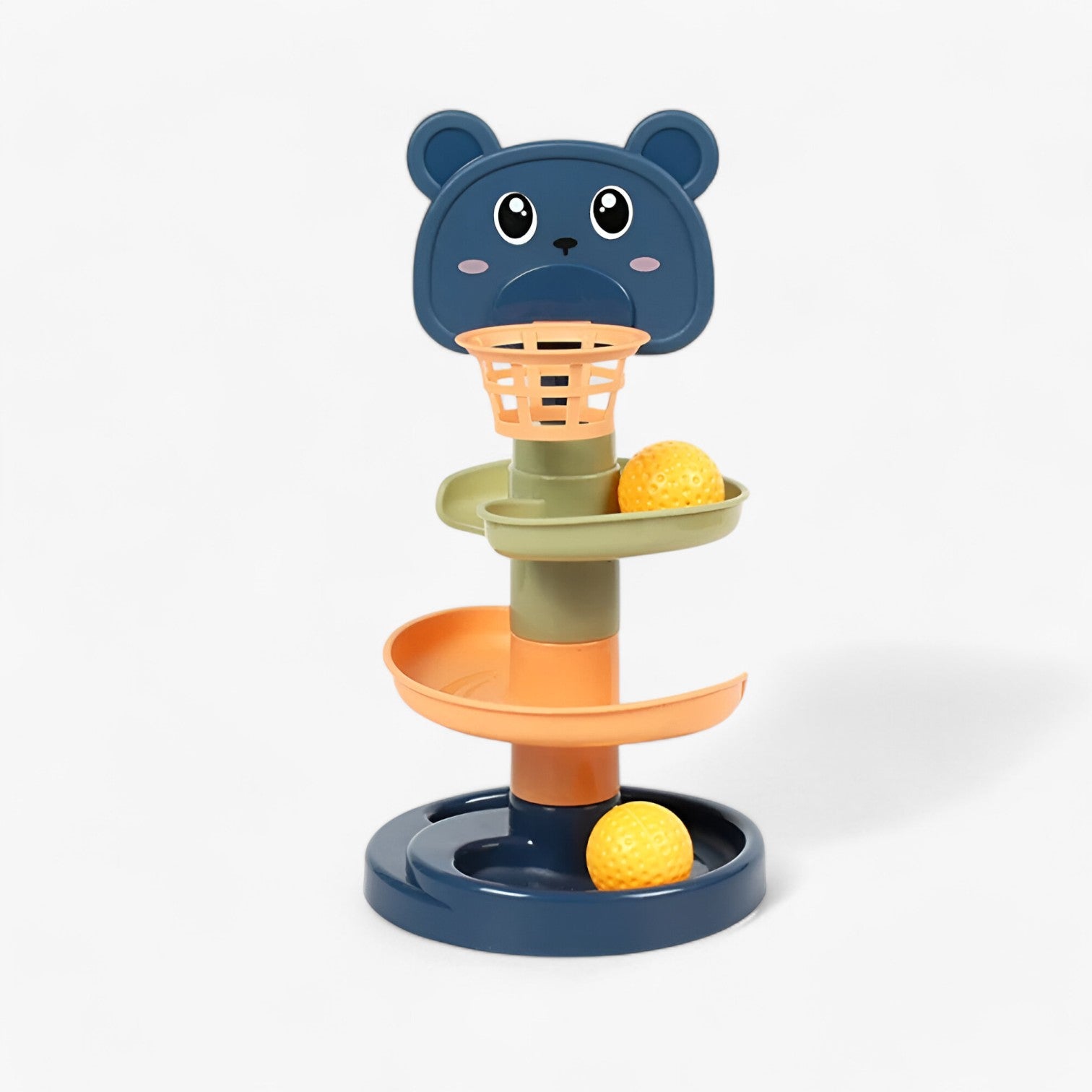 Giocattolo Educativo per Bambini | Palla Rotante e Torre da Impilare per Educazione Infantile - 3 strati - toys toys & gifts toys for kids - Concept Palermo