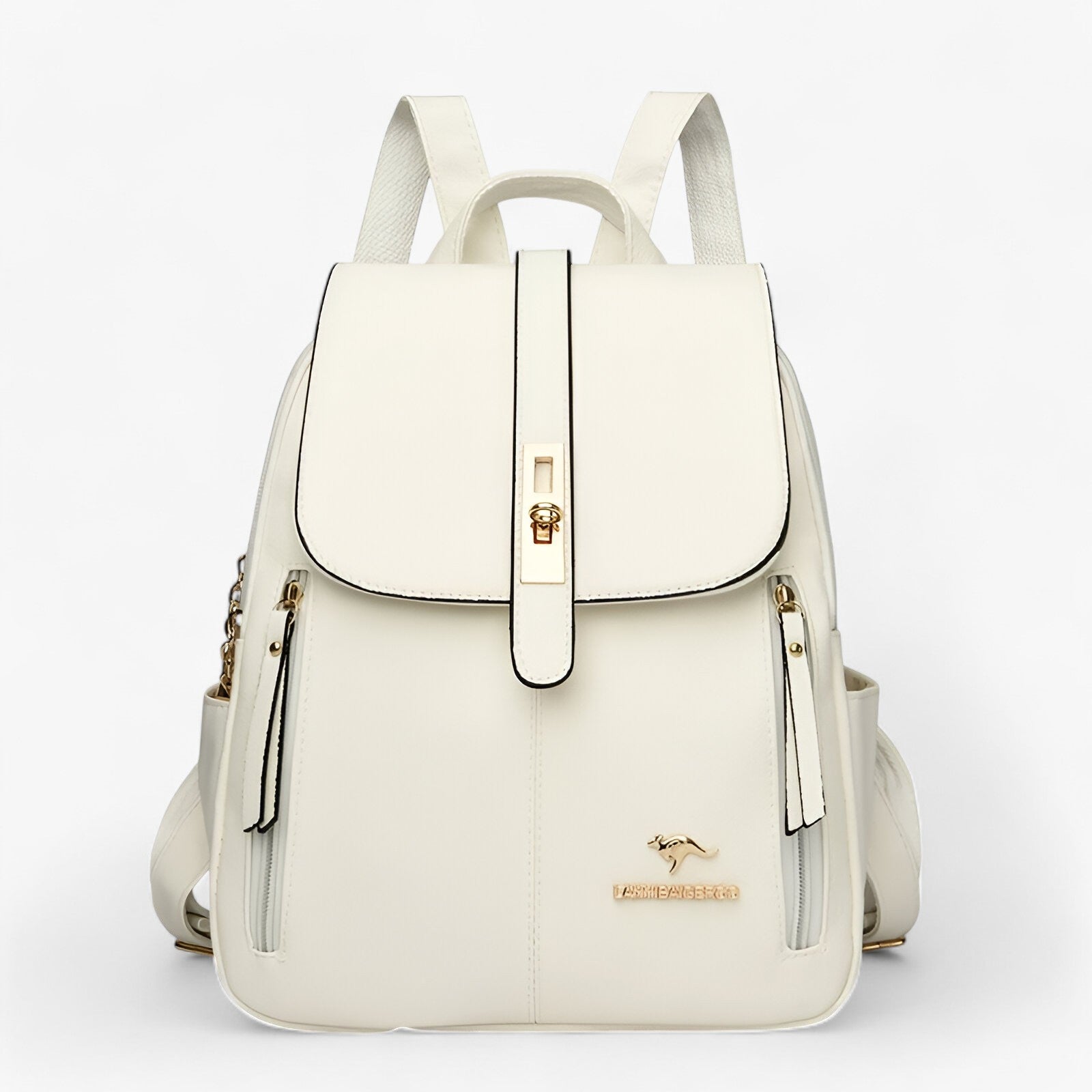 Dana | Zaino in pelle elegante per donne – Perfetto per la vita quotidiana e i viaggi - Bianco - Backpacks bag Gift Gifts for women women womens bag womens fashion - Concept Palermo