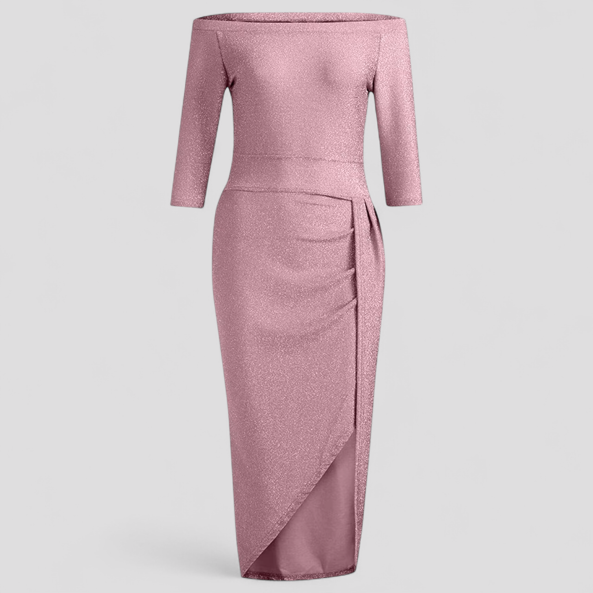Alwinna - Abito elegante con spalle scoperte - Rosa - - Concept Palermo