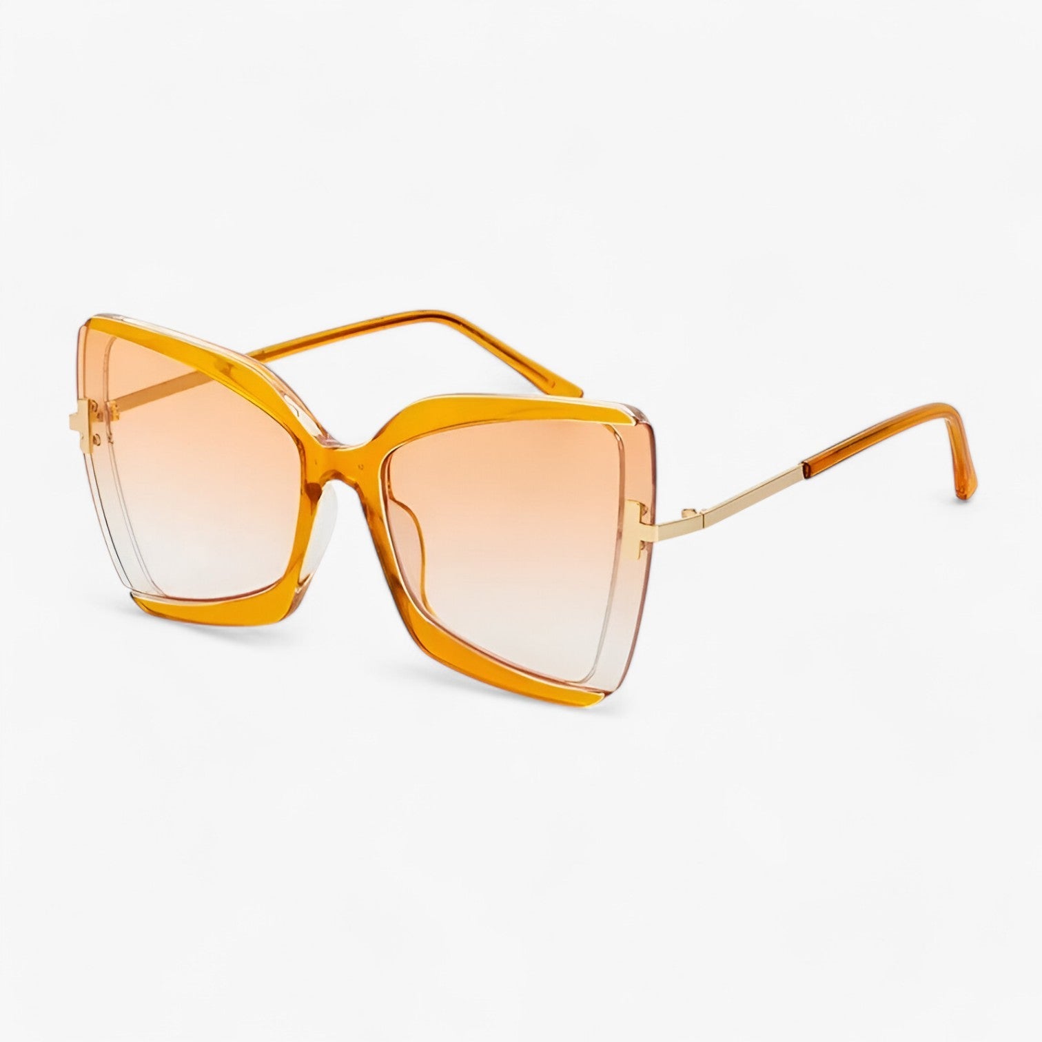 Andrea | Occhiali da sole Cat-Eye con montatura a T - stile audace, colori vivaci - arancione - Accessories Sunglasses sunglasses for women WOMEN - Concept Palermo