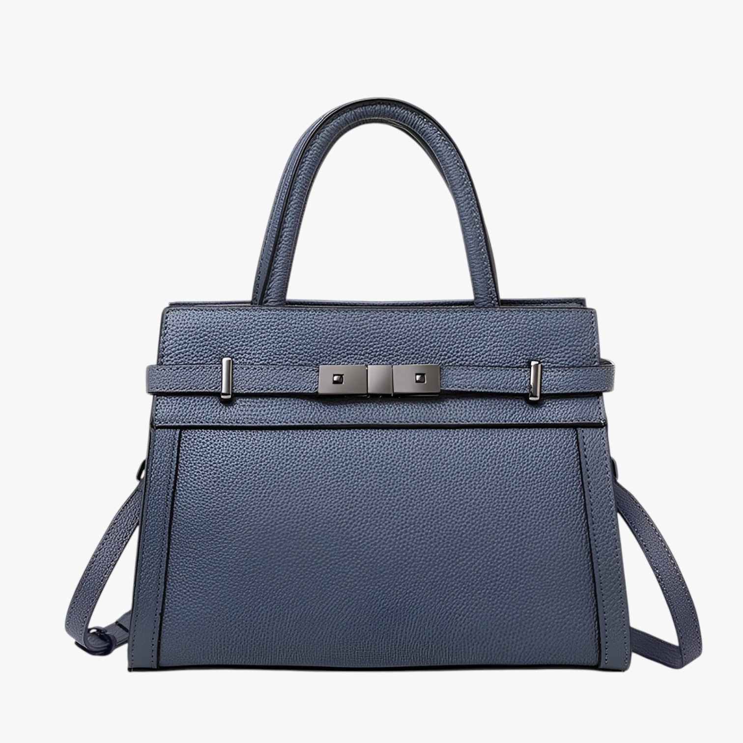 Zariyah | Borsa tote in vera pelle bovina - Blu (20cm< Lunghezza Max <30cm) - Bags handbags women bags Women's handbags - Concept Palermo