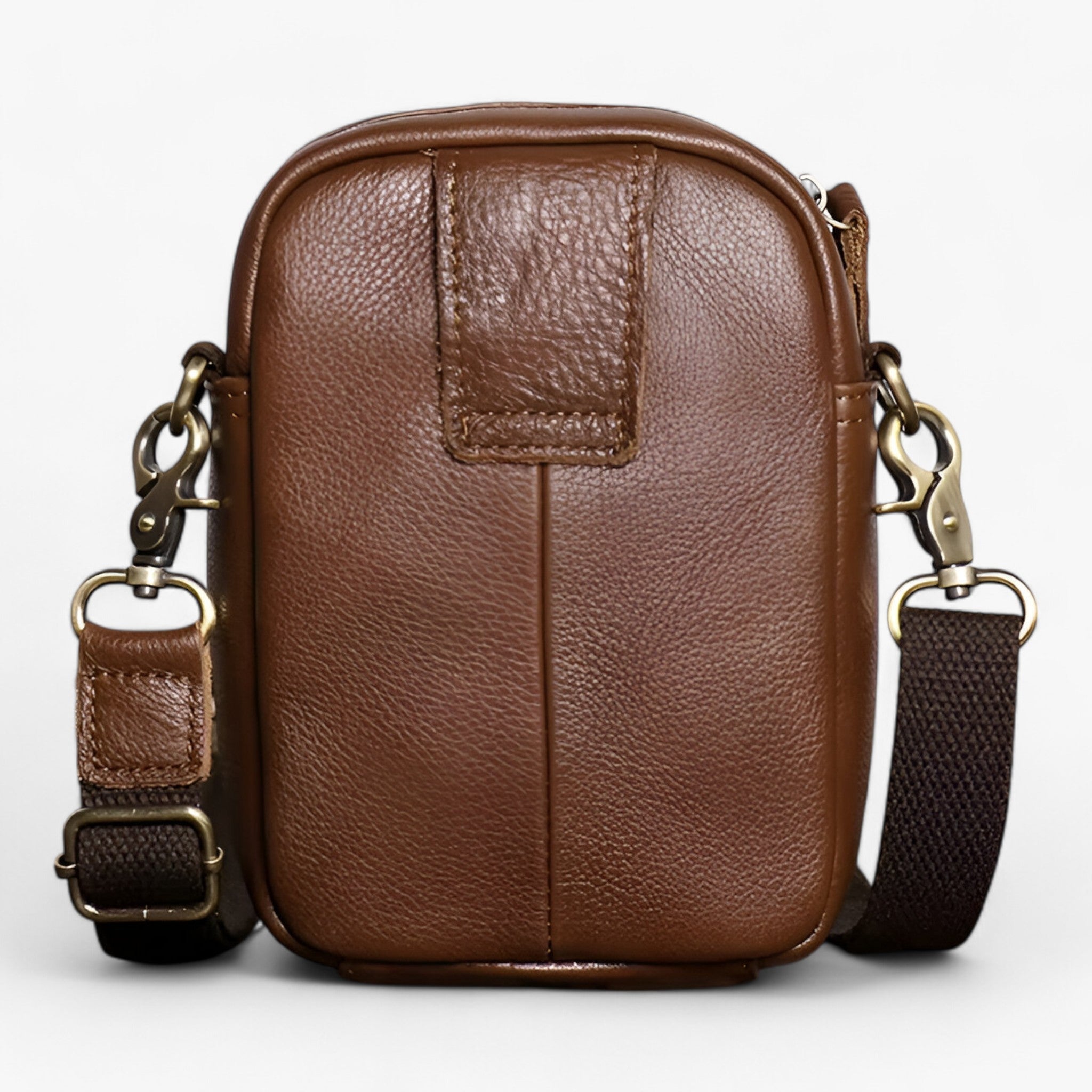 Henry | Borsa a tracolla in pelle bovina - Leggera e pratica - - - Concept Palermo