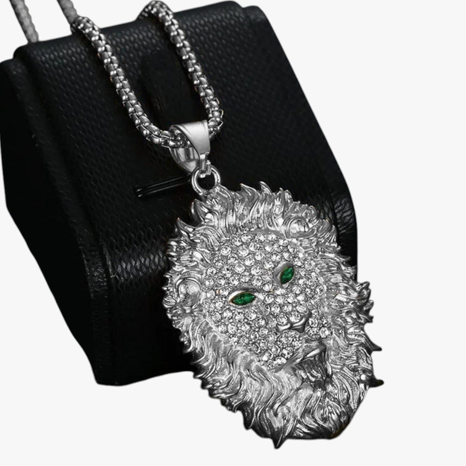 Azriel | Dominio e Stile in Ogni Dettaglio Il Leone Bling per l'Uomo che Comanda - - Fashion Necklaces necklace necklace for men NECKLACES - Concept Palermo