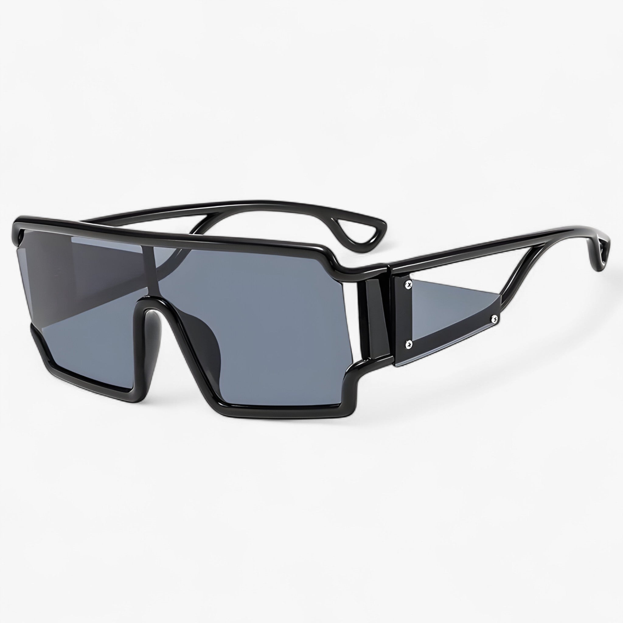 Kai | Occhiali da sole retrò neri alla moda - Nero - Fashion Sunglasses men sunglasses polarized mens sunglasses Polarized man sunglasses Sunglasses sunglasses polarized men - Concept Palermo