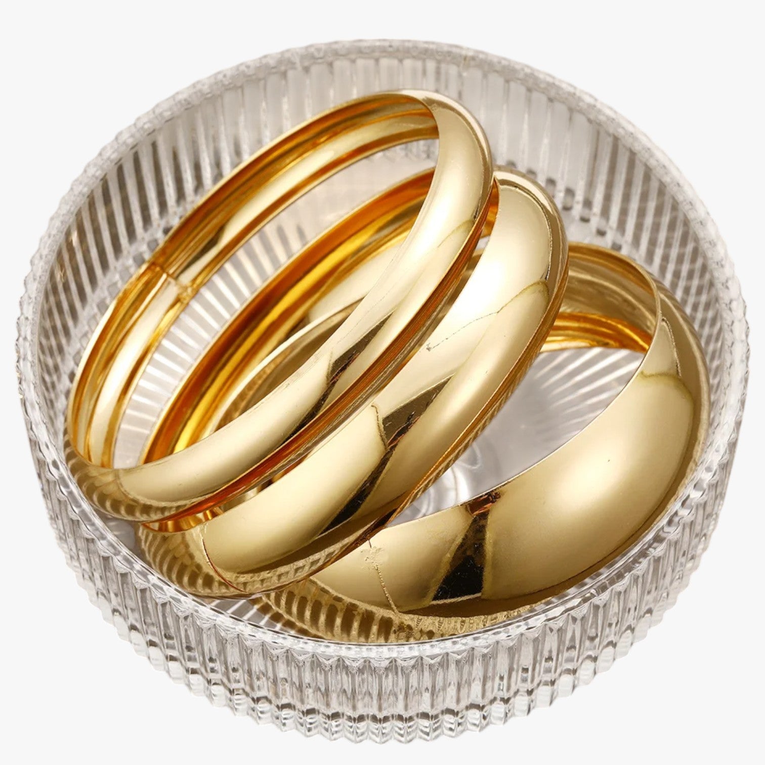 Lauren | Set di bracciali in oro audace per donna - - BRACELET BRACELET FOR WOMEN BRACELETS bracelets for women - Concept Palermo