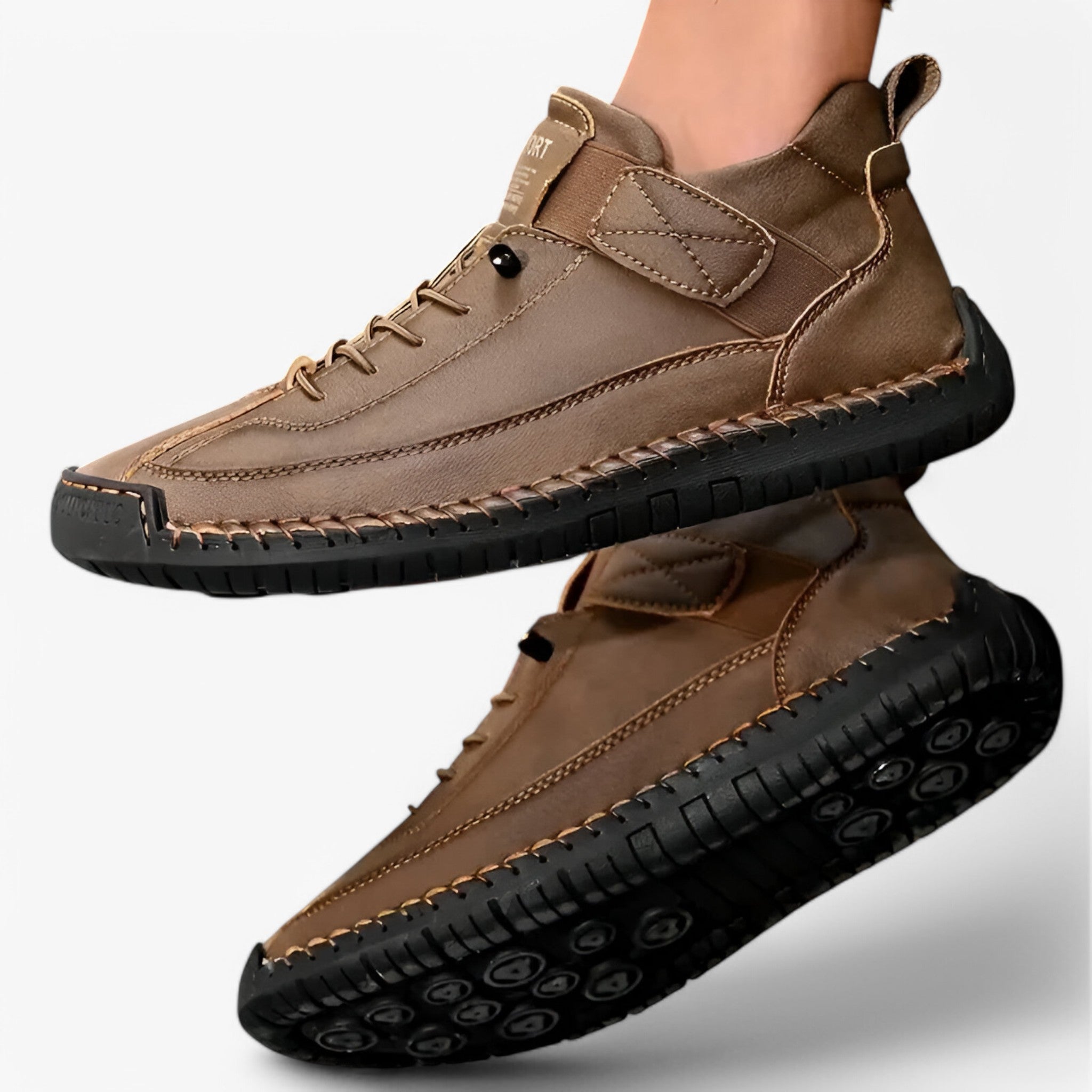 Erin | Scarpe comfort - Morbide e antiscivolo - Marrone Foresta - chaussure google - Concept Palermo