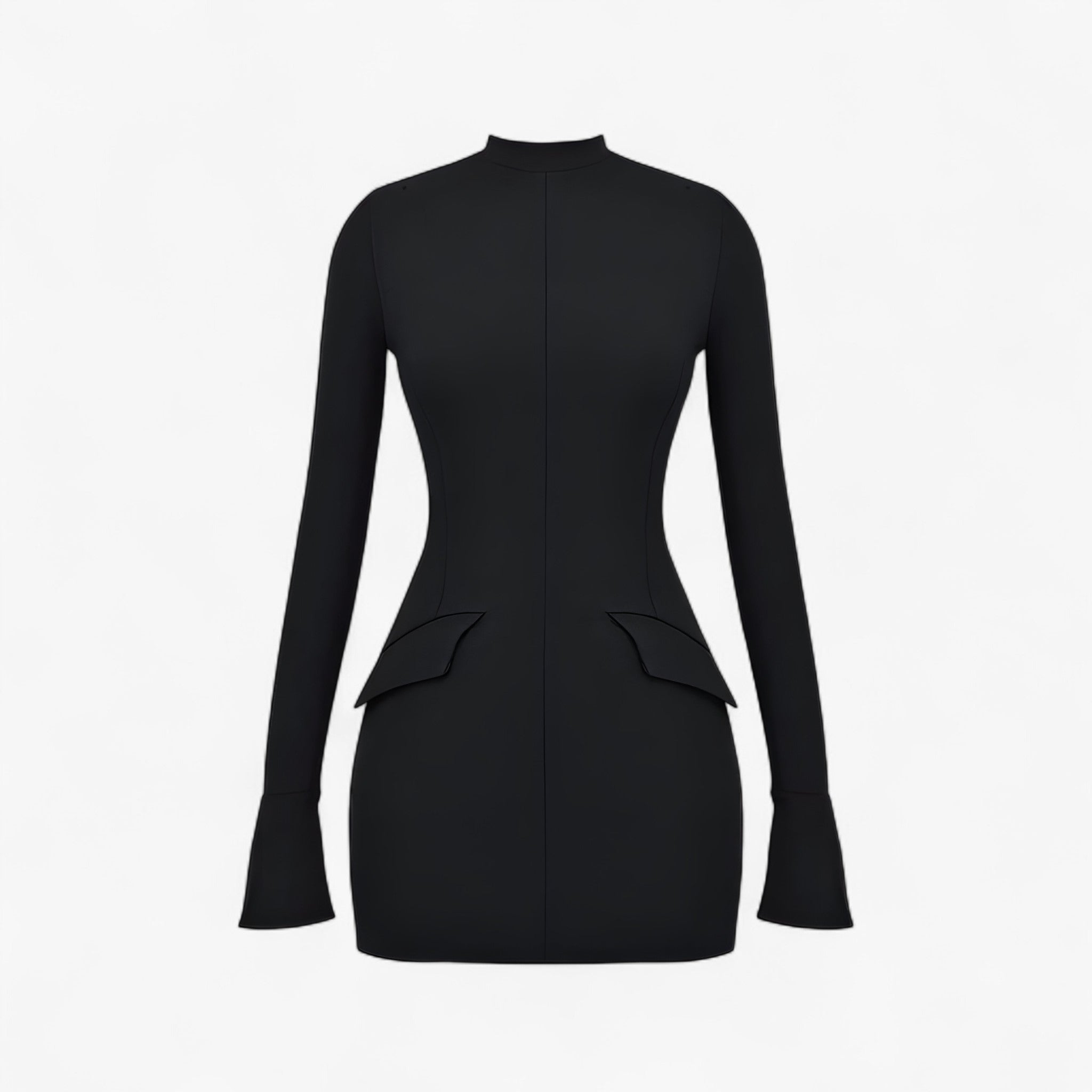 Fallon | Abito che scolpisce con eleganza - nero - female dress - Concept Palermo