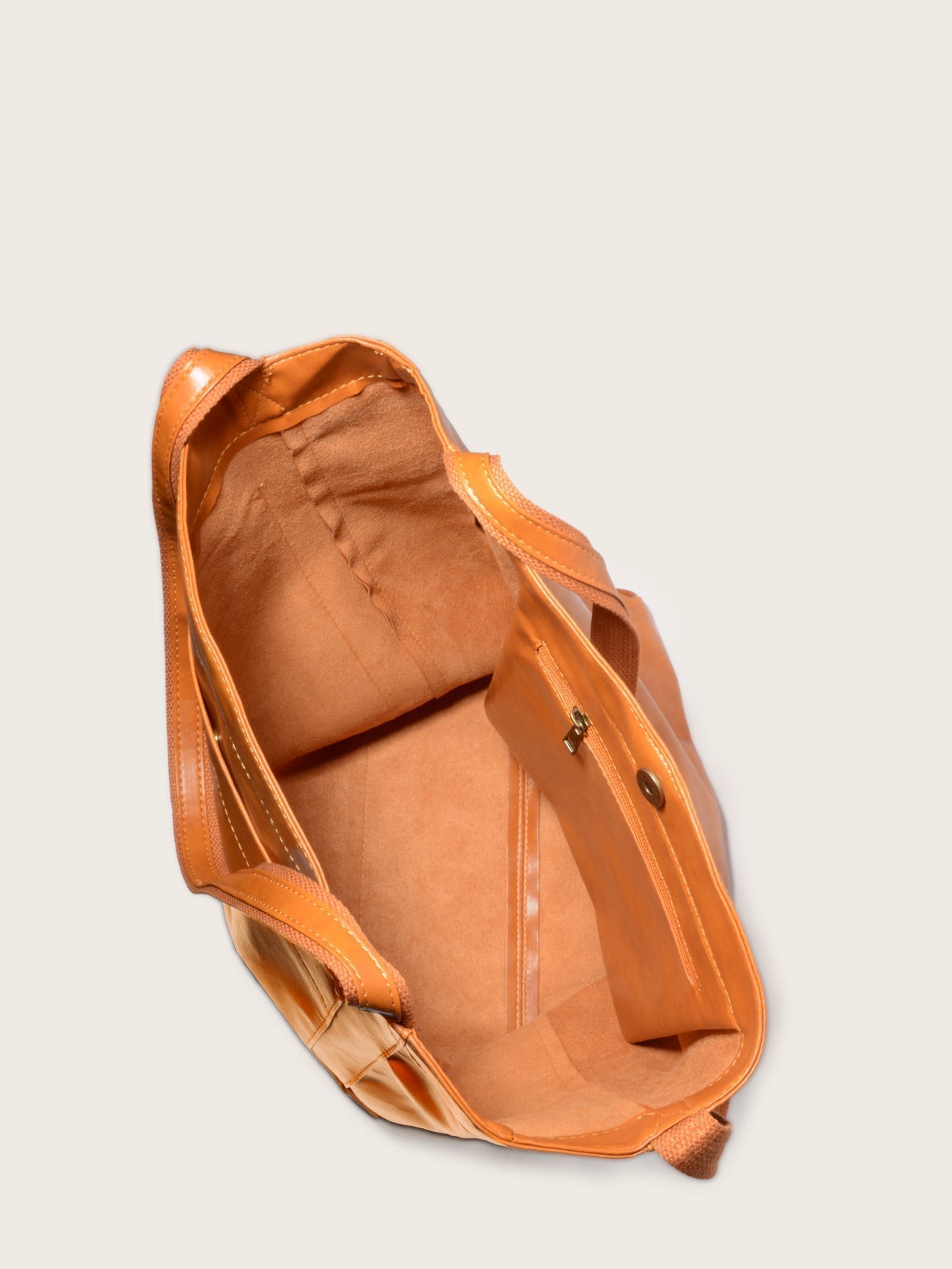 Nova - Borsa in pelle con chiusura a bottone e spazio extra - - Acc new_for_google_may Sale Womenbags - Concept Palermo