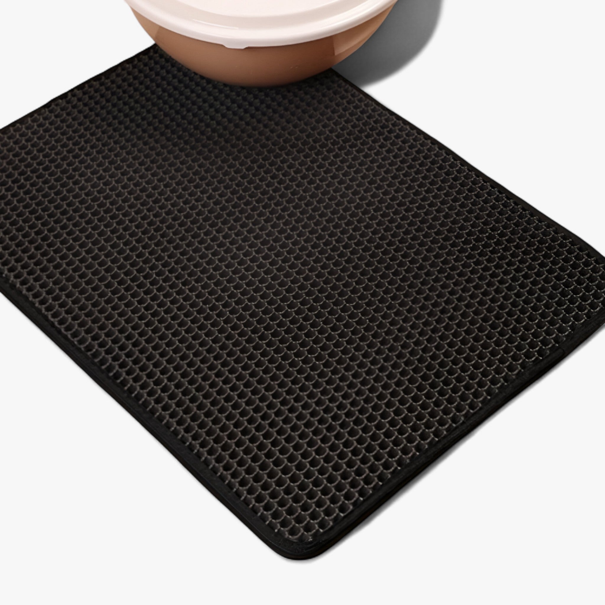 LitterGuard | Tappetino Lettiera Gatto Impermeabile a Due Strati - Nero Jet - accessori per gatti matte per gatti prodotto per gatti pulizia lettiera tappetino doppio strato tappetino impermeabile tappetino lettiera tappetino per casa tappetino per gatti tappetino riutilizzabile - Concept Palermo