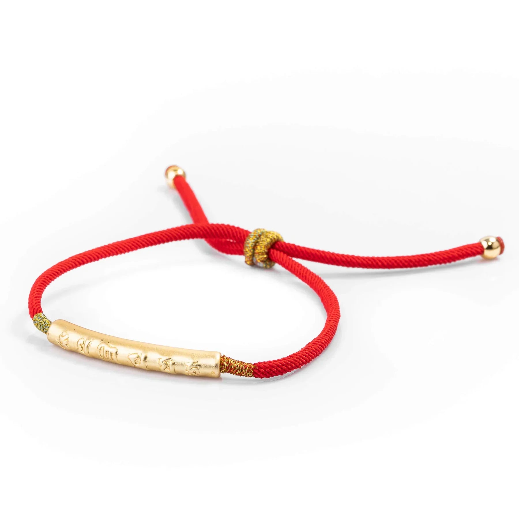 Braccialetto tibetano della fortuna Buddismo - Oro - bracelet for men BRACELETS - Concept Palermo