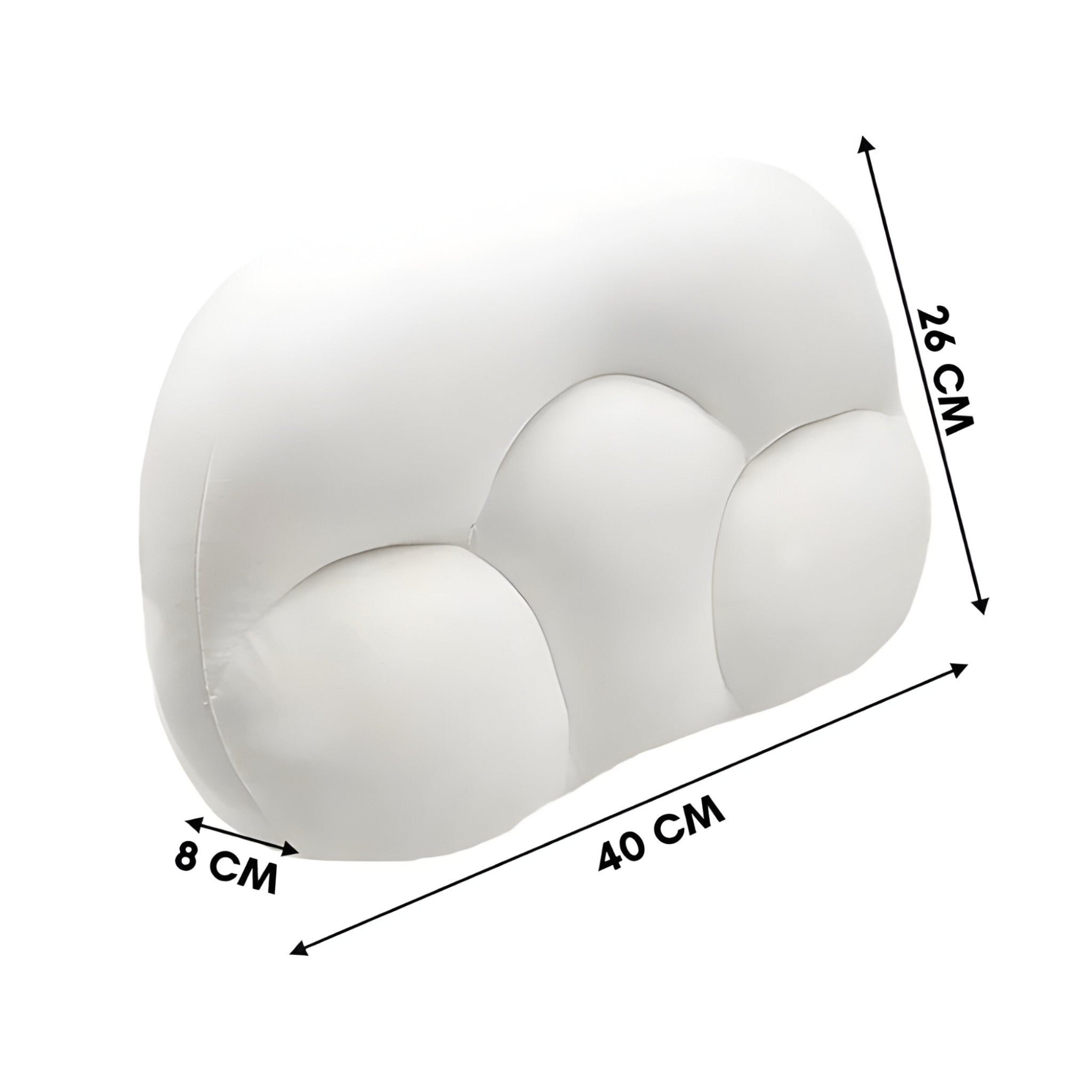 Cloud - Cuscino da riposo definitivo per comfort e benessere - - Home accessories human pillow neck pillow Pillow pillow bag soft pillow Support pillow - Concept Palermo