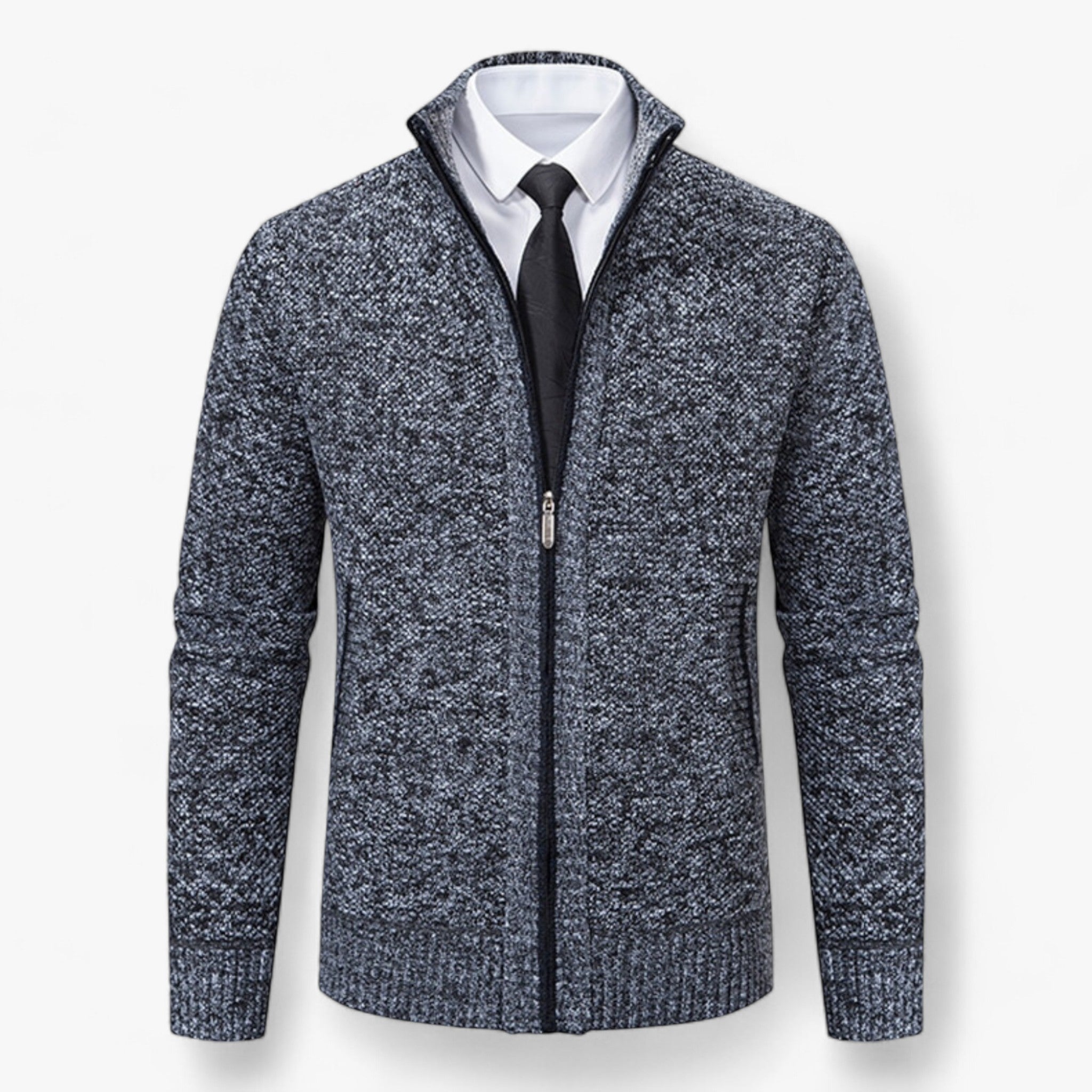 Erik | Giacca Chic per Uomini - Eleganza Senza Tempo per Ogni Occasione - Grigio scuro - Heren MÄNNER Pullover & Jacken Tops - Concept Palermo