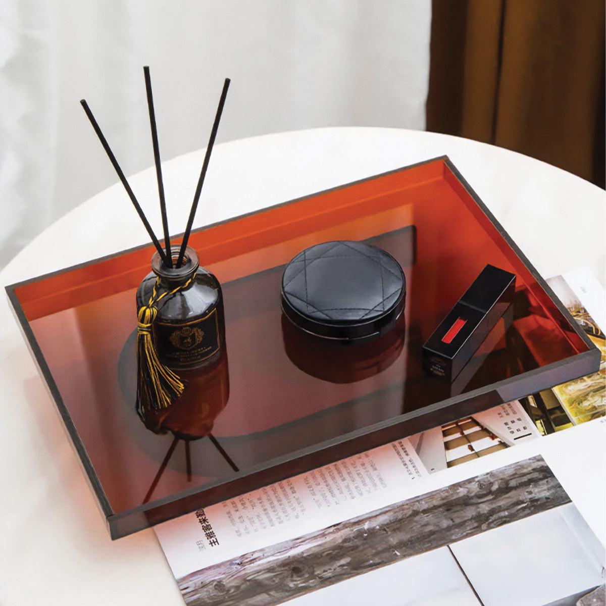 Elegante Servitore in Acrilico: Trasforma il Tuo Arredamento e Arricchisci la Tua Esperienza di Intrattenimento - - Decor Kitchen Tableware - Concept Palermo