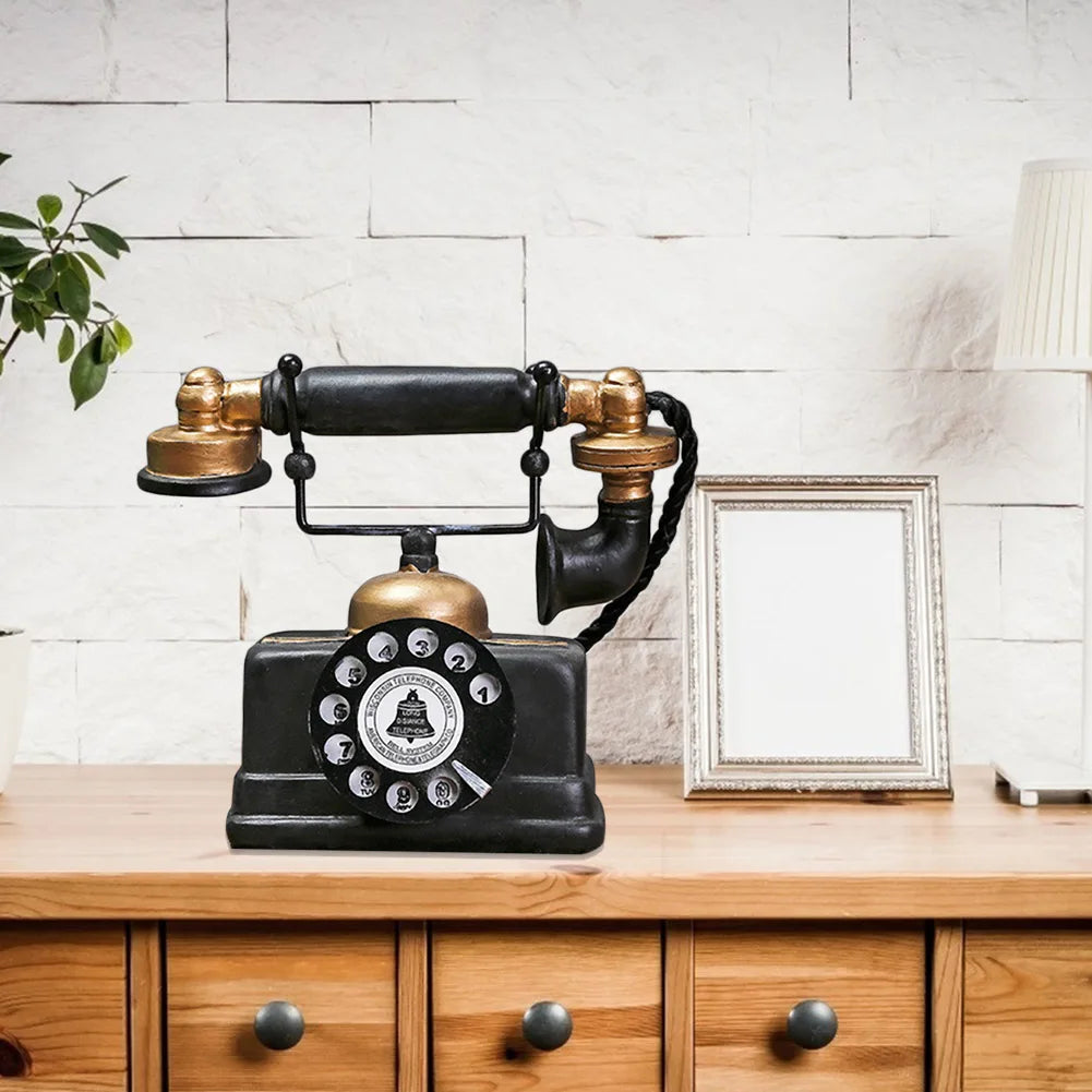 RetroTech - Decorazione Telefonica Antica - - home home decor - Concept Palermo
