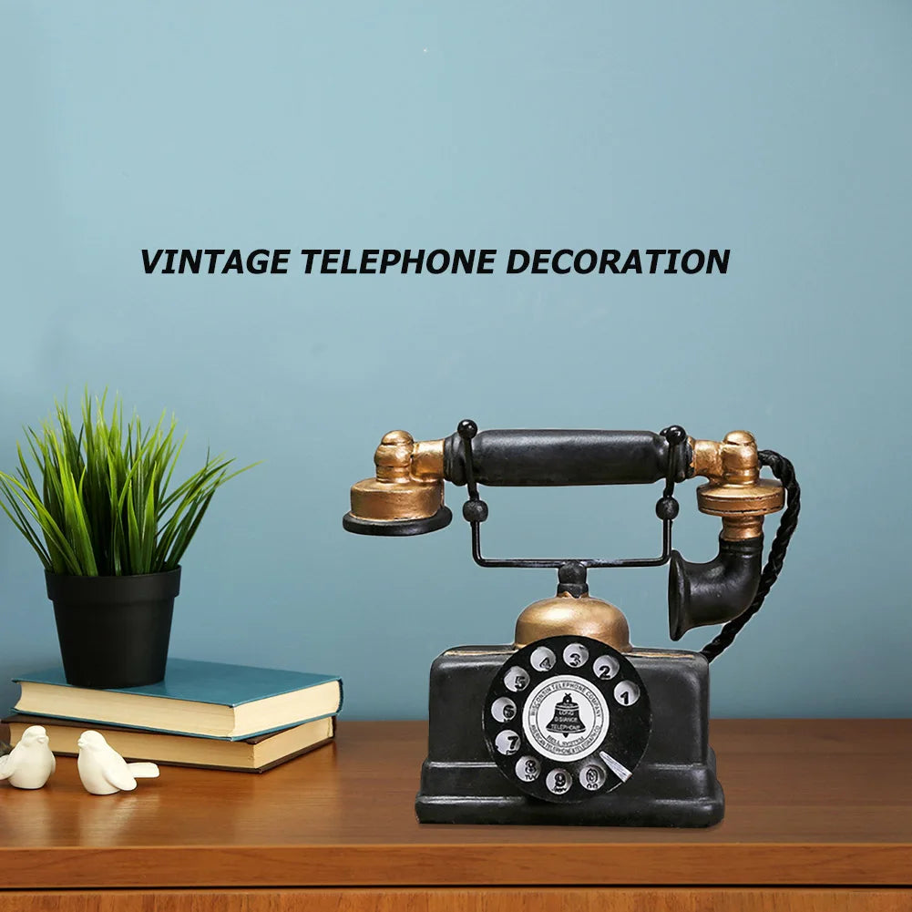 RetroTech - Decorazione Telefonica Antica - - home home decor - Concept Palermo