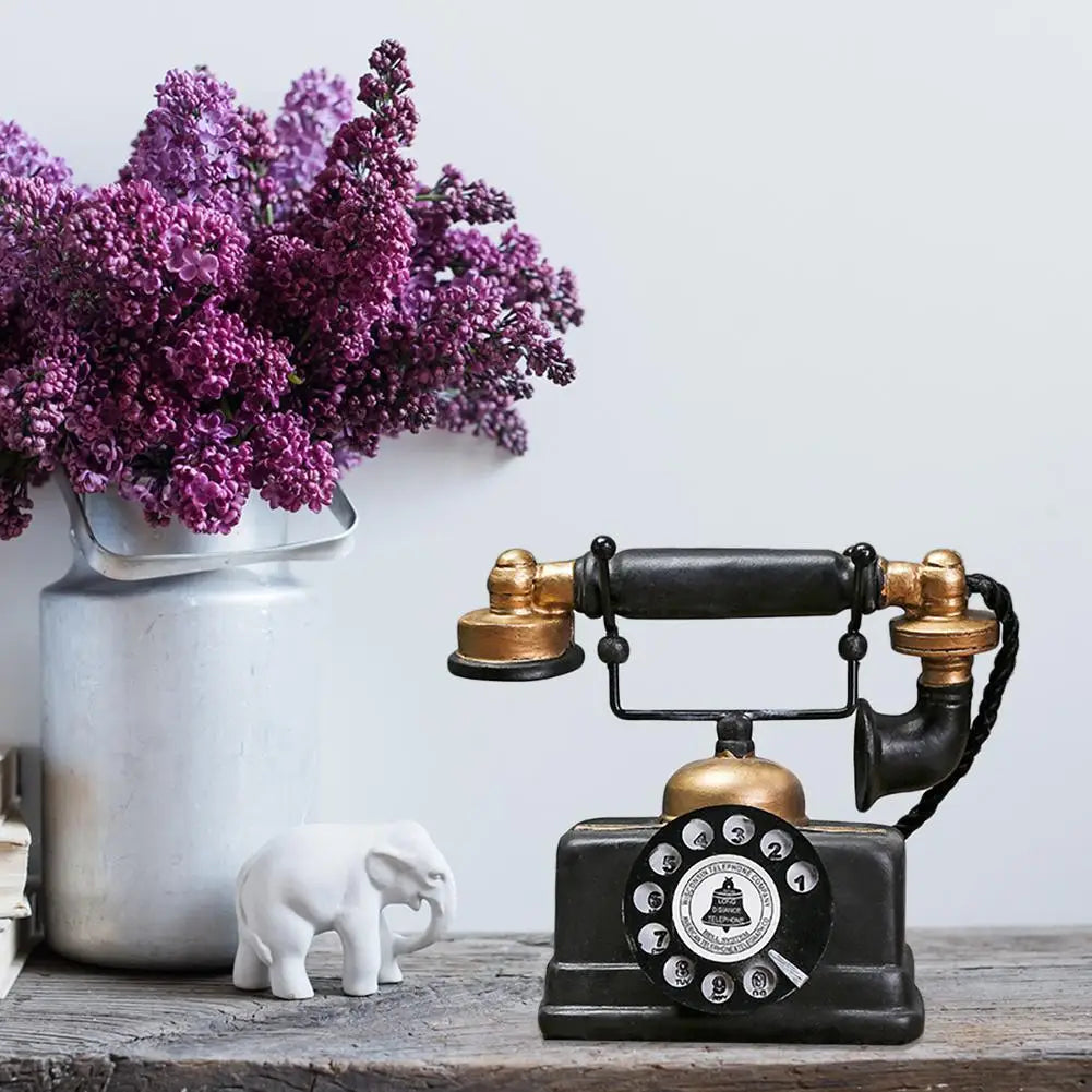 RetroTech - Decorazione Telefonica Antica - - home home decor - Concept Palermo