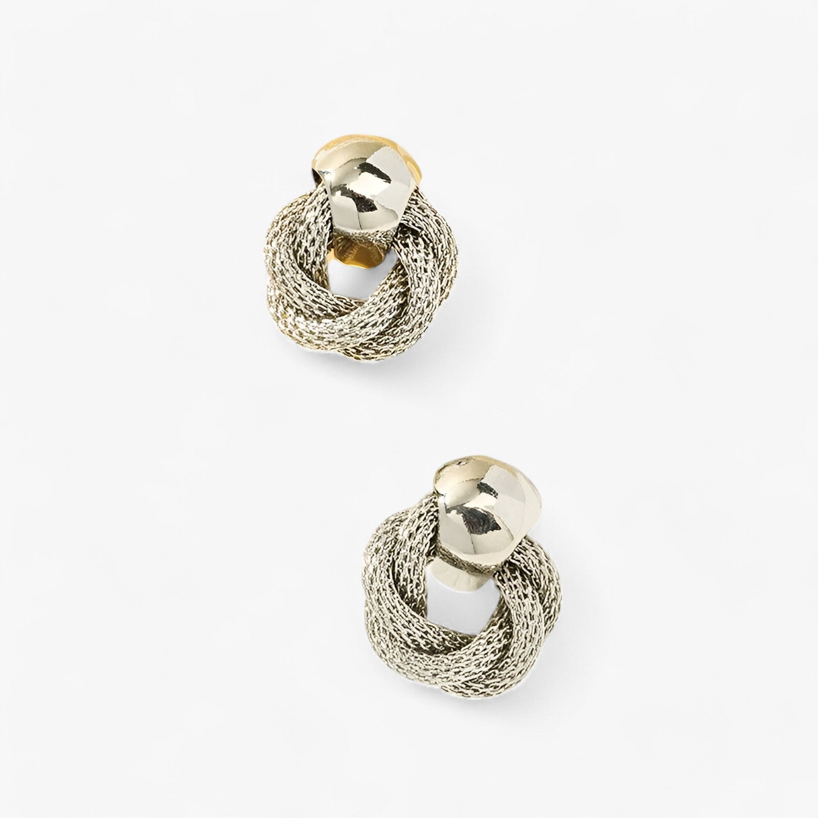 Selena | Orecchini Twist Metallici Eleganti per Ogni Occasione - - EARRINGS Earrings for Women Girls New Fashion Earrings - Concept Palermo