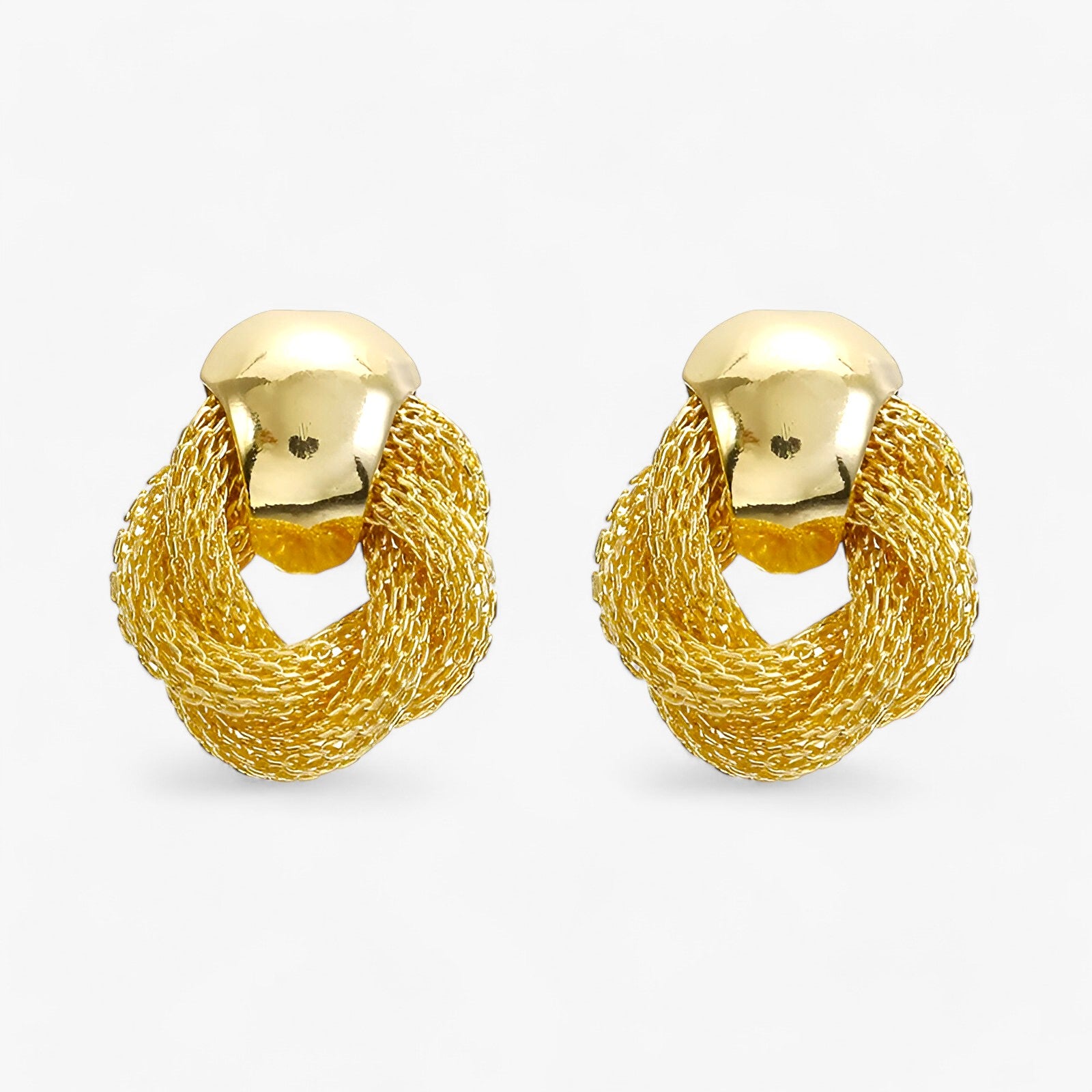 Selena | Orecchini Twist Metallici Eleganti per Ogni Occasione - - EARRINGS Earrings for Women Girls New Fashion Earrings - Concept Palermo