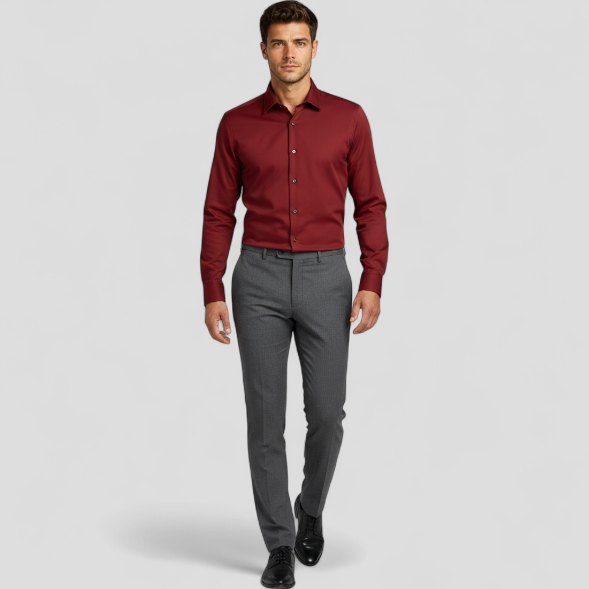 Thomas | Camicia da ufficio flessibile: linee pulite con flessibilità integrata - - 10/6/2024 clothing tshirts - Concept Palermo