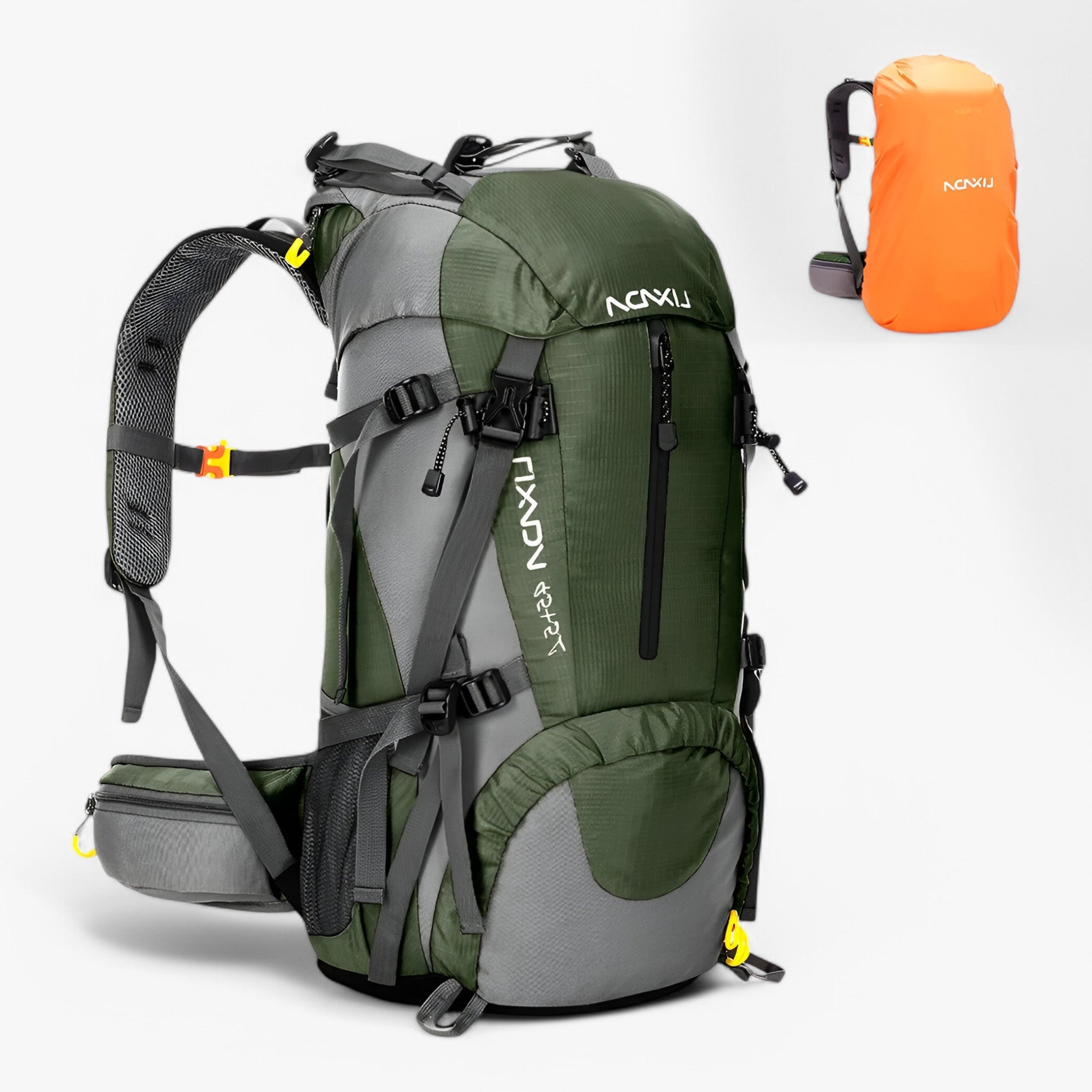 Zaino da trekking e campeggio impermeabile da 50 litri - - 50L backpack Backpacks hiking backpacks outdoor backpack - Concept Palermo