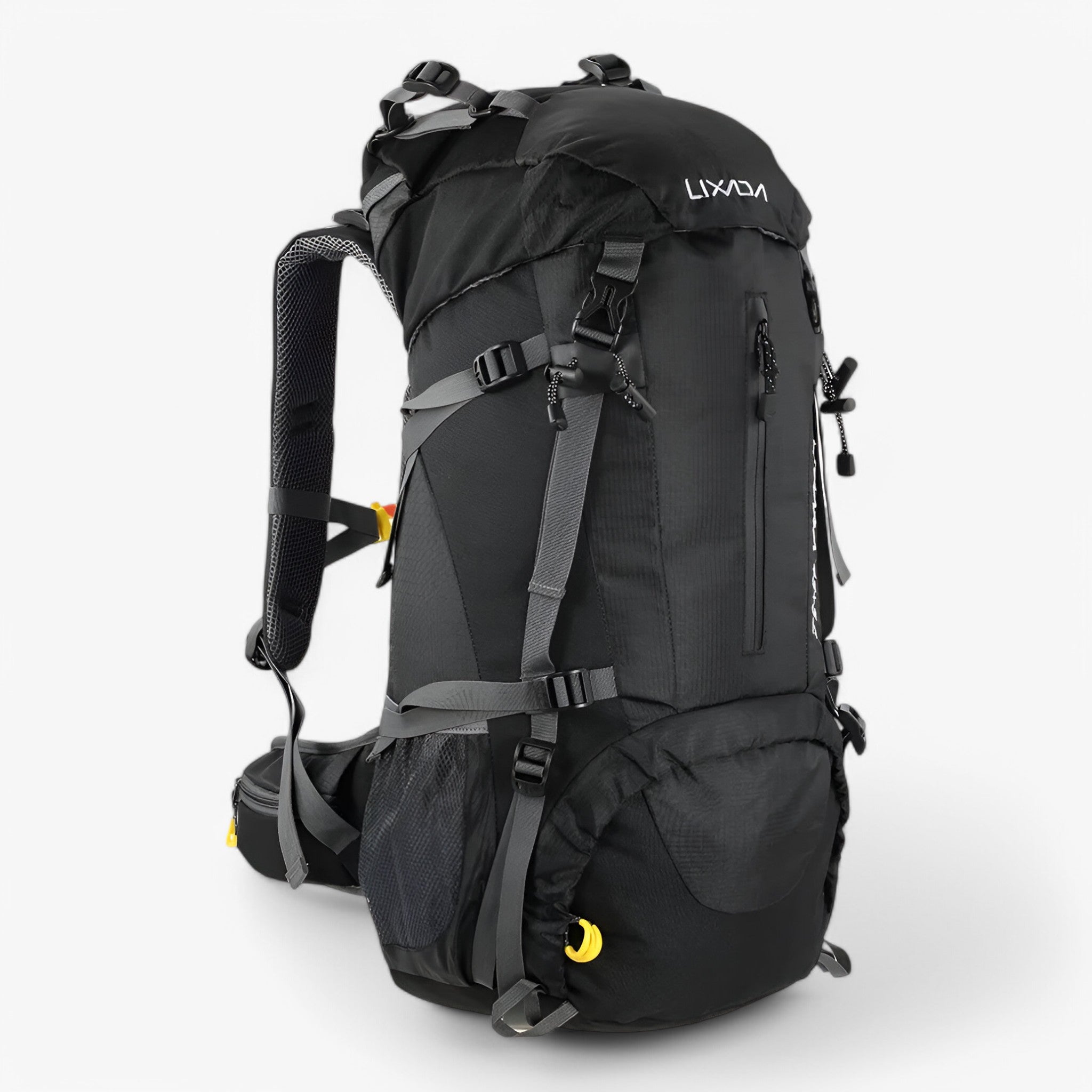Zaino da trekking e campeggio impermeabile da 50 litri - Nero - 50L backpack Backpacks hiking backpacks outdoor backpack - Concept Palermo
