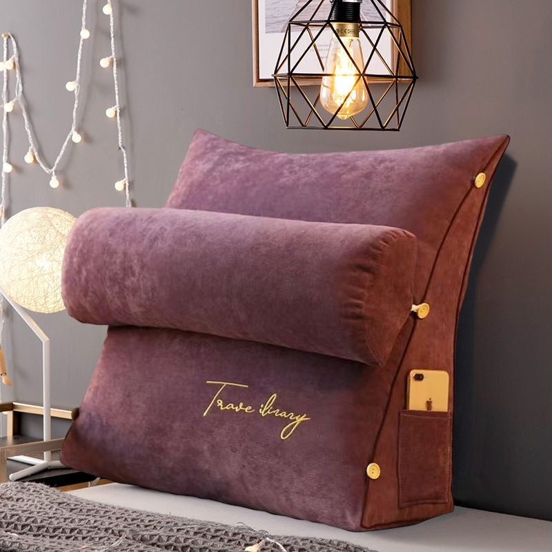 Cuscino da Letto - Cuscino di Schienale Triangolare - Viola - new_for_google Zeer gewild-tag - Concept Palermo