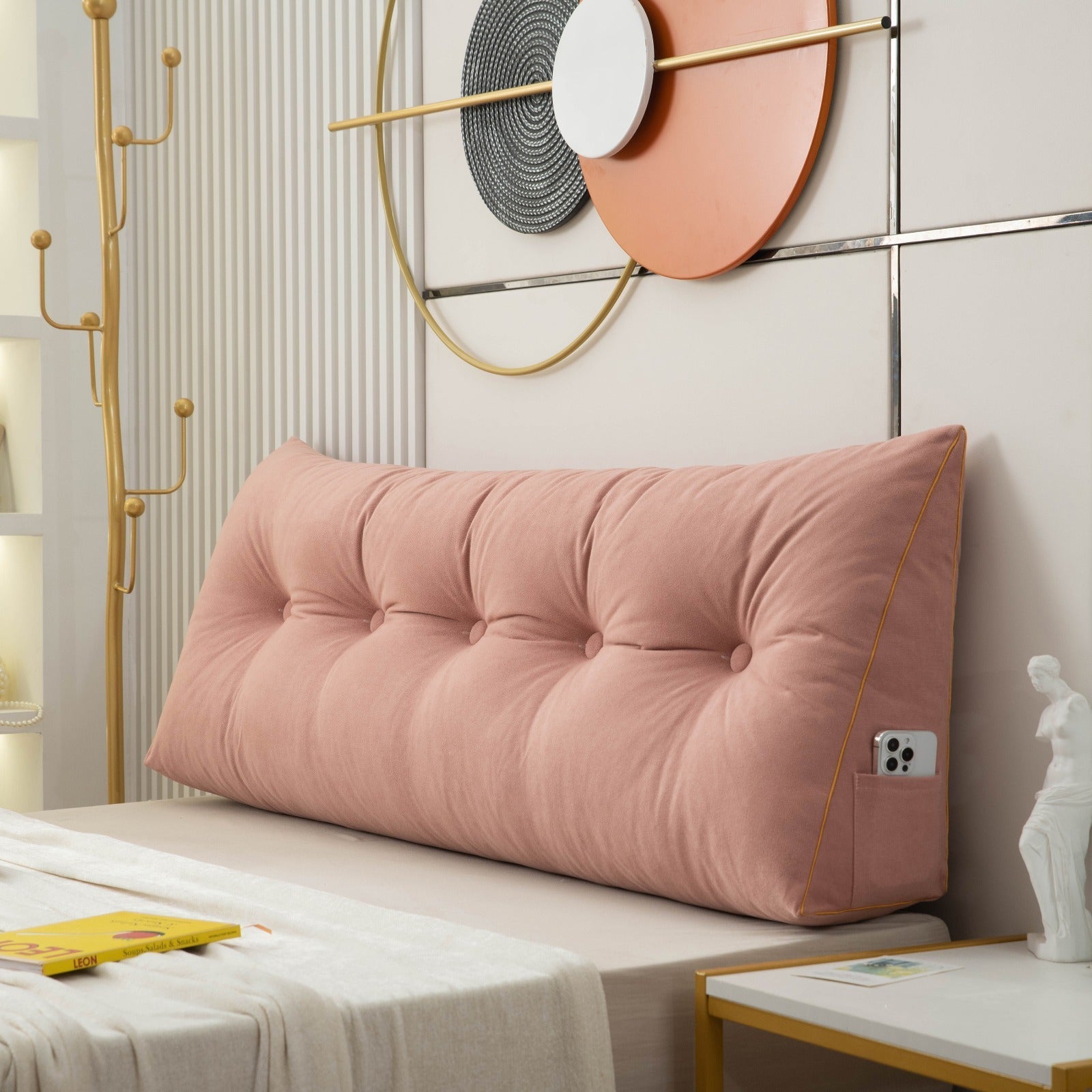Luxe Chic™ – Cuscino Ergonomico per Parrucche per il Massimo Comfort - Rosa - GIRAFFLYSTICKY - Concept Palermo