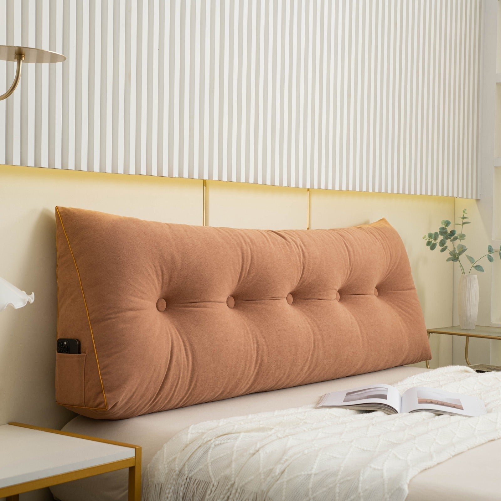 Luxe Chic™ – Cuscino Ergonomico per Parrucche per il Massimo Comfort - Salmone - GIRAFFLYSTICKY - Concept Palermo