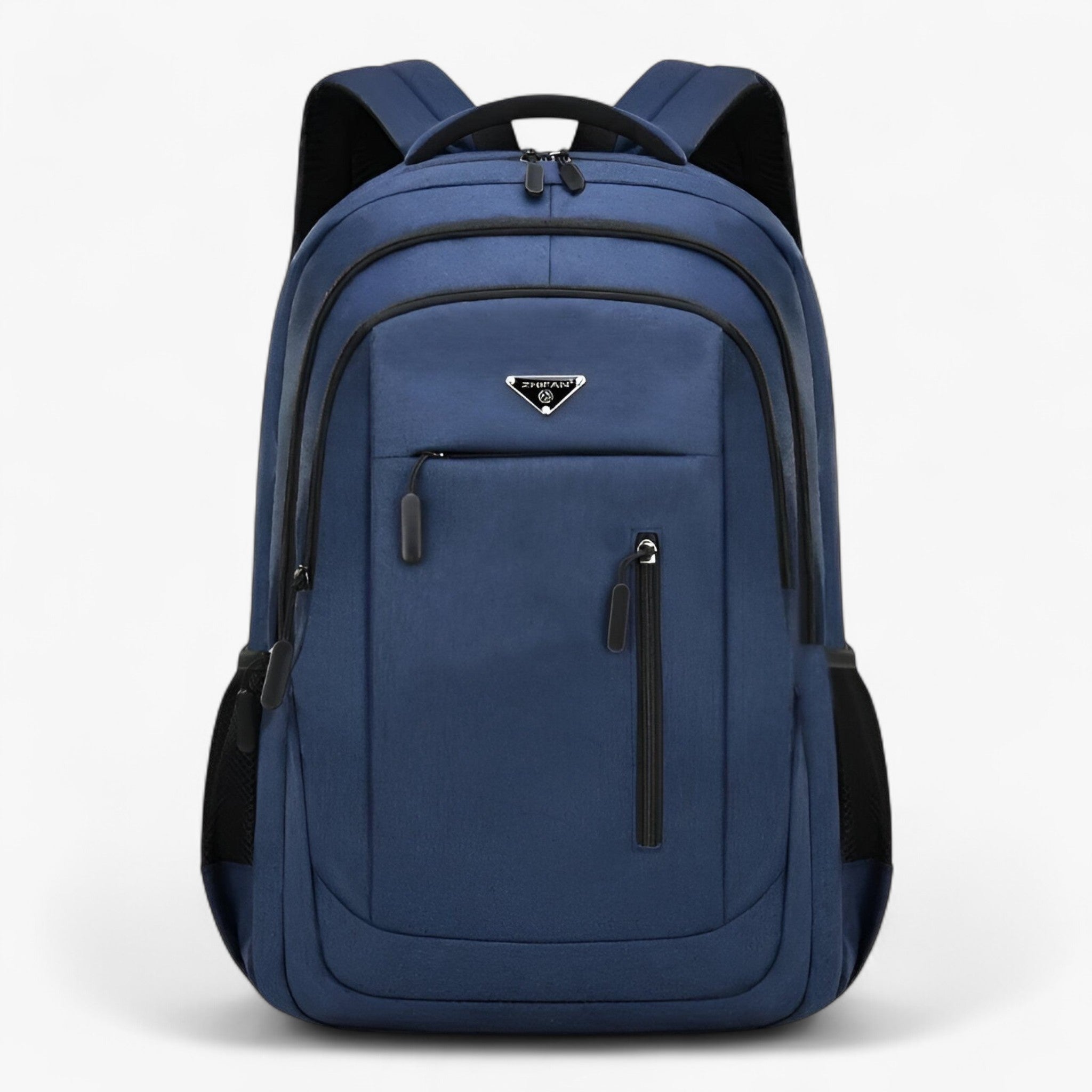 Finn | Zaino Laptop Spazioso per Studenti - Blu scuro - accessori zaino zaino elegante zaino funzionale zaino laptop zaino Oxford zaino per studenti zaino spazioso zaino viaggiatore - Concept Palermo