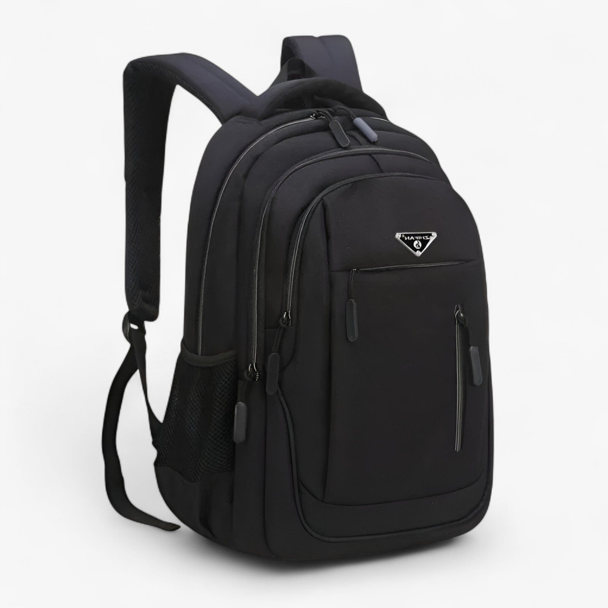 Finn | Zaino Laptop Spazioso per Studenti - Nero - accessori zaino zaino elegante zaino funzionale zaino laptop zaino Oxford zaino per studenti zaino spazioso zaino viaggiatore - Concept Palermo