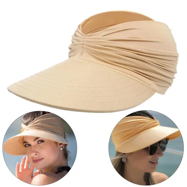 Sunny - Cappello da spiaggia estivo con visiera ampia, cappello parasole pieghevole - - Beach Hat Hat Women Sun Hats Women's Hat - Concept Palermo