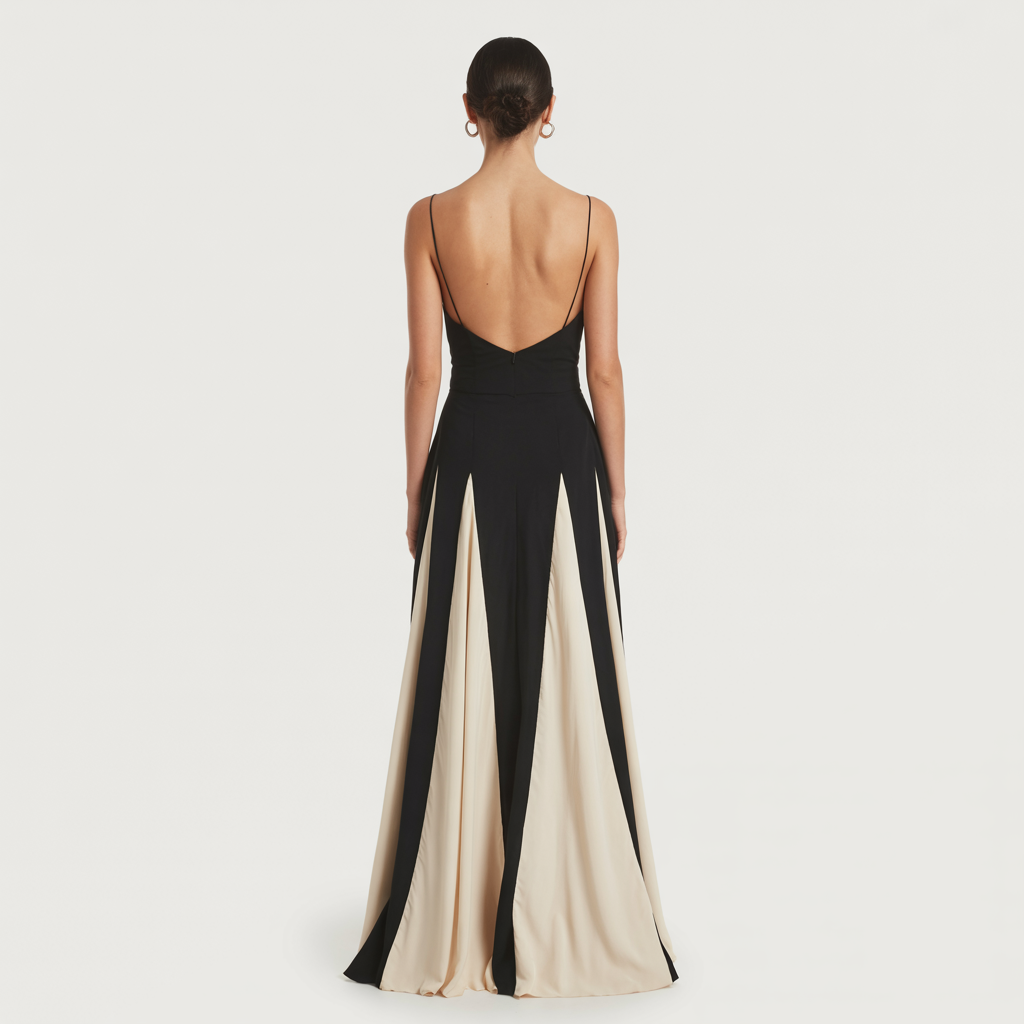 Alessia | Maxi abito - Raffinatezza elegante e sensuale - - - Concept Palermo