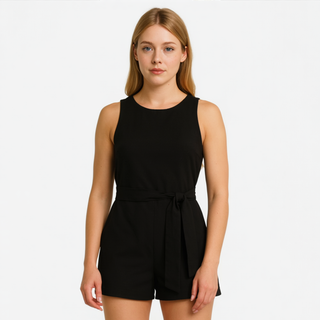 Hazel | Tuta Elegante Donna per Ogni Occasione - - abbigliamento versatile abito formale casual chic moda donna taglio moderno tuta elegante tuta poliestere vestibilità comoda - Concept Palermo