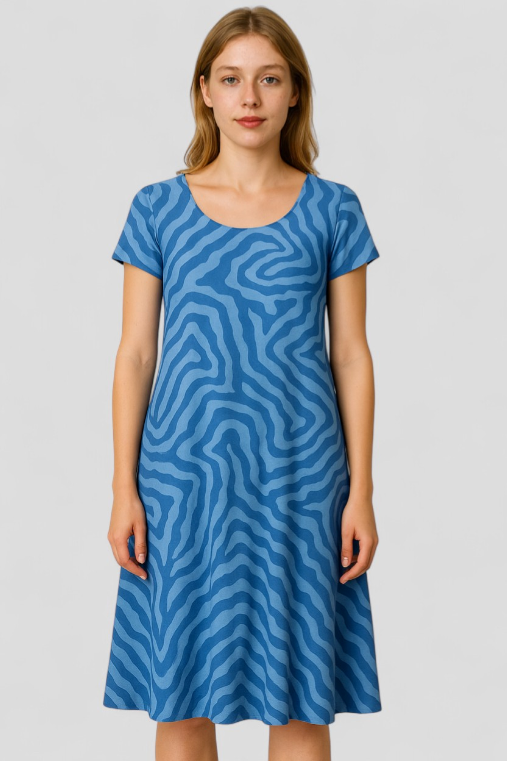 Oria | Abito Estivo Elegante Donna A-Line - - abbigliamento estivo abito A-Line abito casual abito estivo fashion estate moda femminile stile estivo tessuto traspirante vestito comodo vestito donna vestito estivo - Concept Palermo